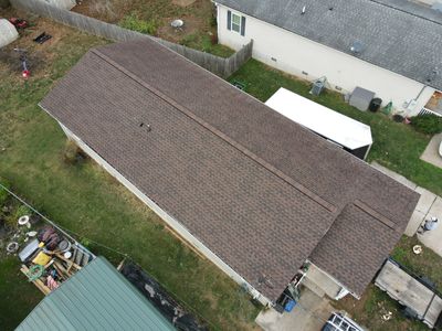Residential Roofing Installation using GAF TImberline HDZ Hickory