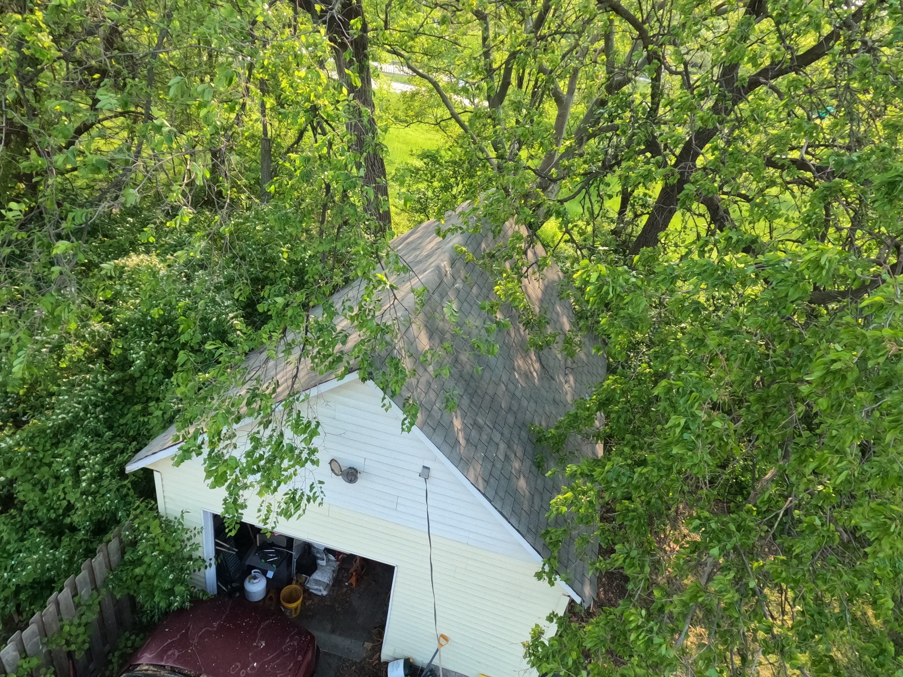 Residential Roof Replacement using Ownens Corning Duration Brownwood by Absolute Roofing and Construction