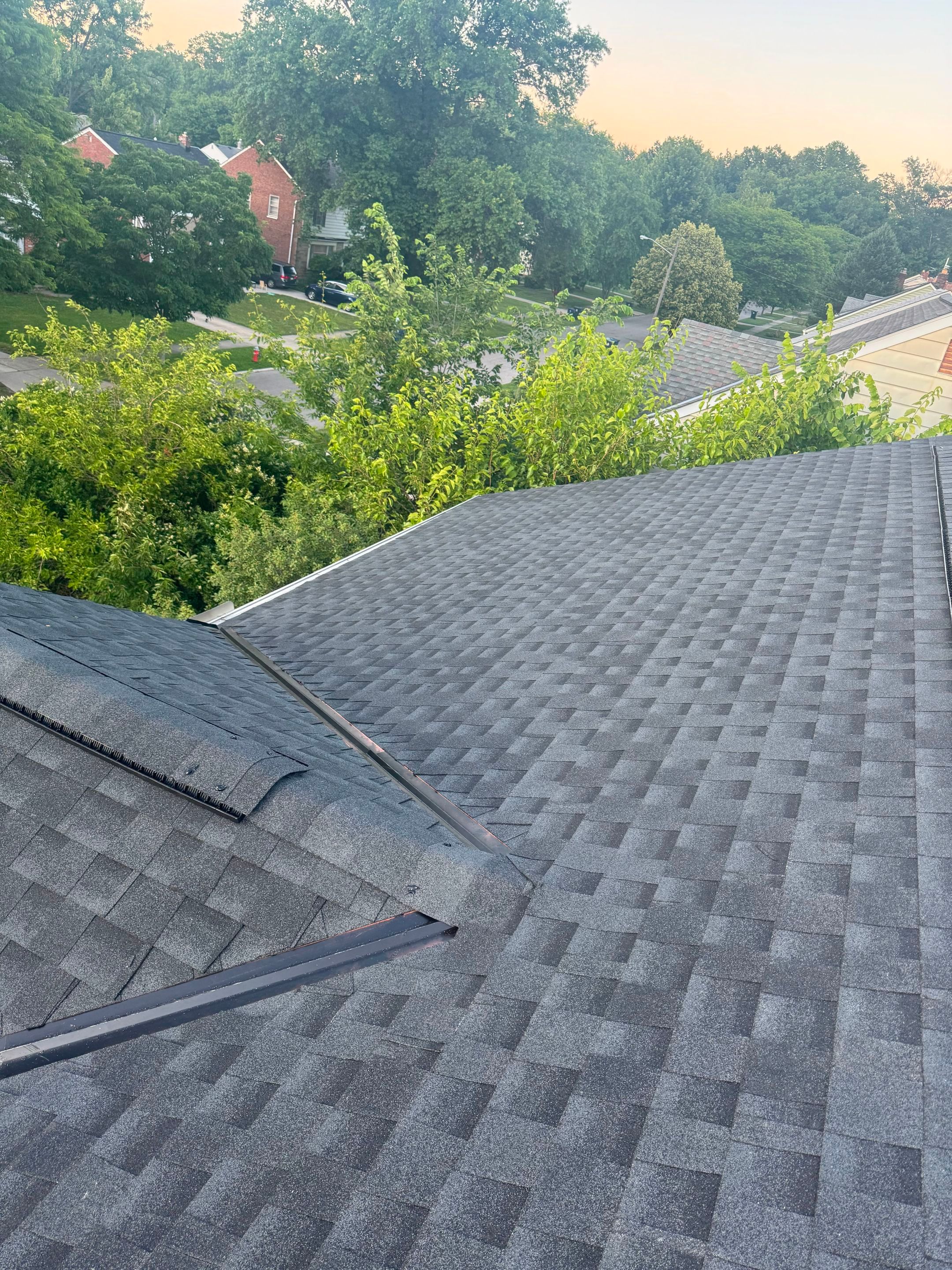 Cleveland heights roof storm restoration replacement by Atlas Roofing & Restoration