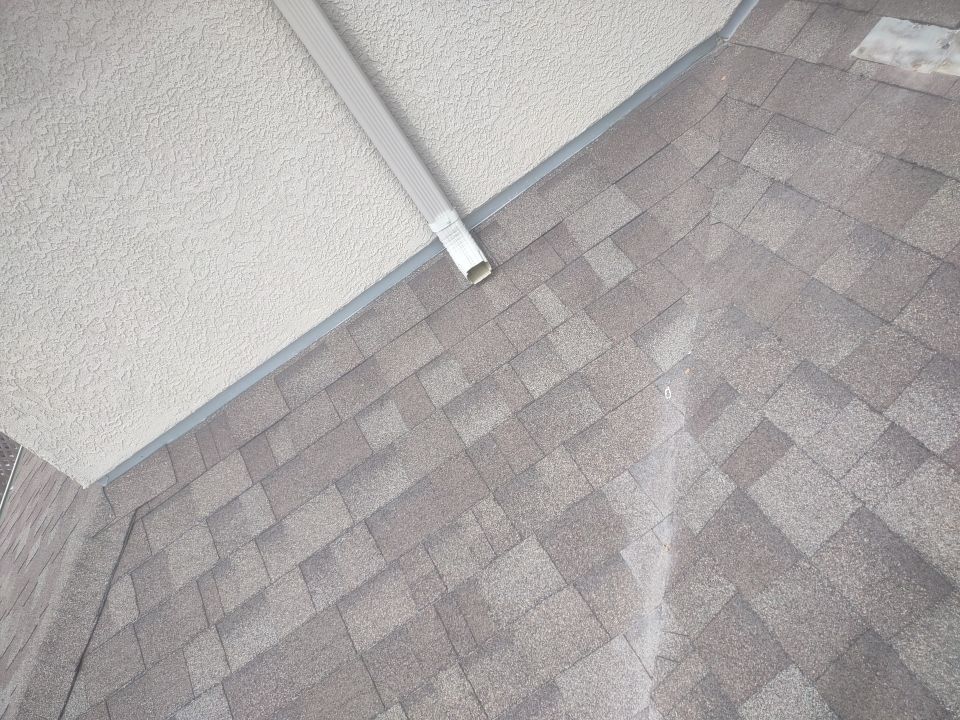 Roof Damage by Bros Roofing