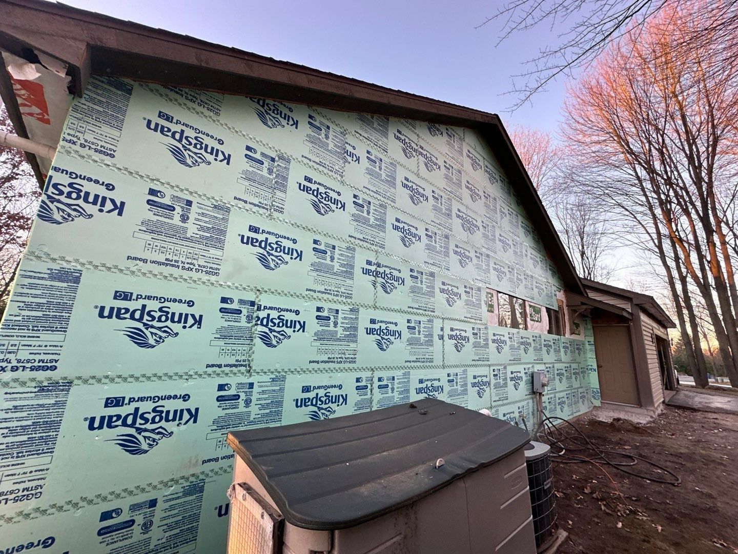 Siding Replacement using Alside S7 Cedar Mill Grain Composite by 180 Contractors
