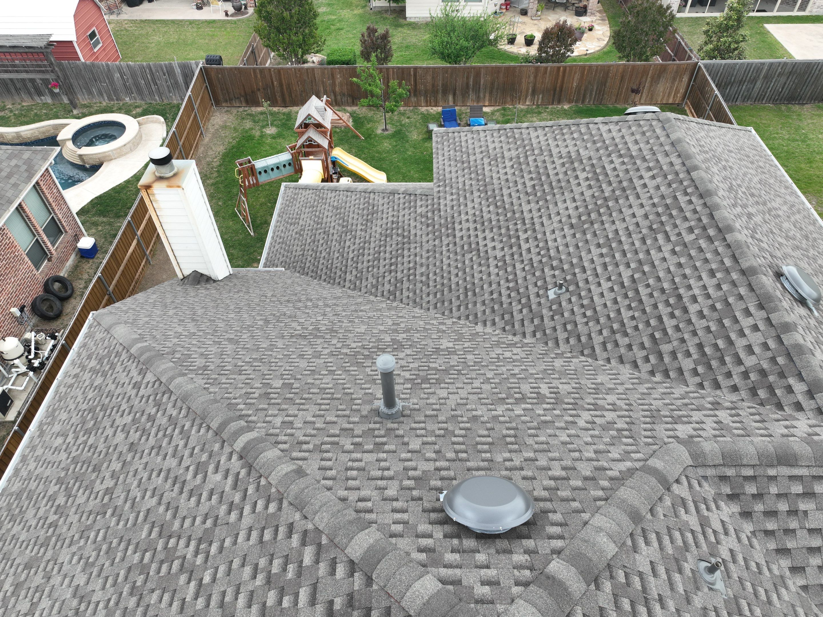 Residential Roofing Installation using GAF Timberline HDZ Weathered Wood by OneSource Roofing and Restoration