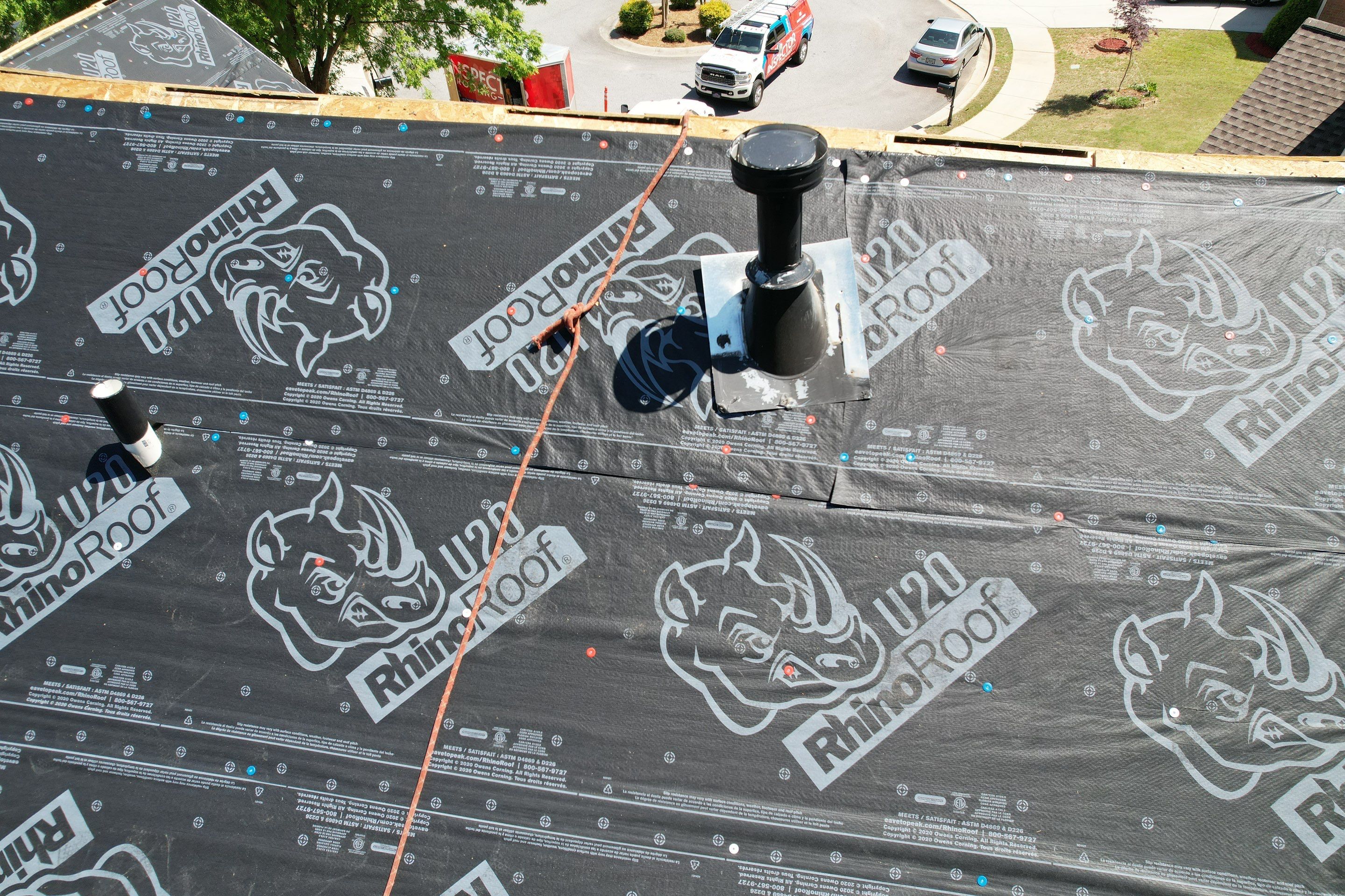 Residential Roofing Installation using Owens Corning Onyx Black by Inspector Roofing and Restoration