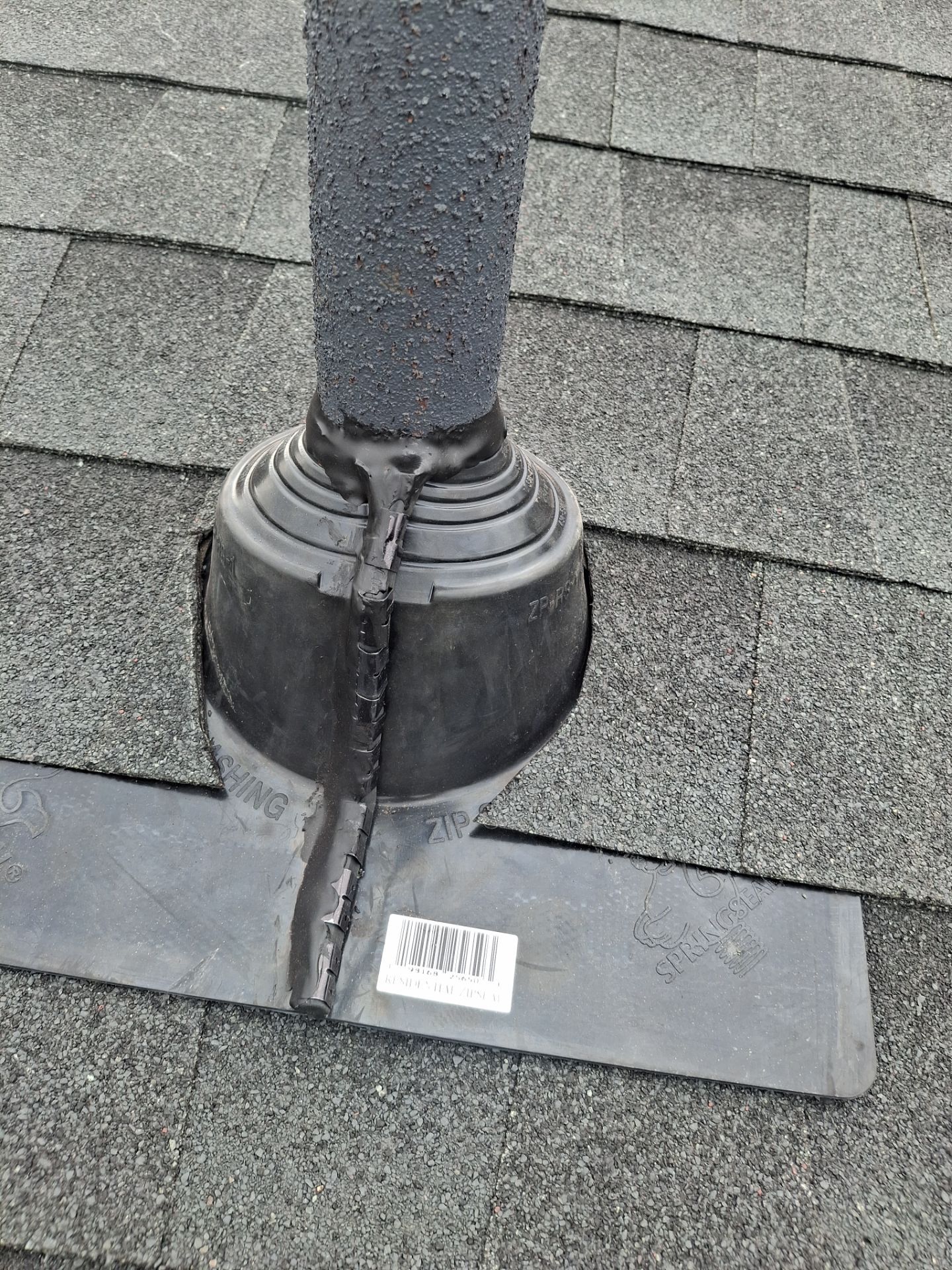 Residential Roofing Installation using GAF Timberline HDZ Charcoal by Rainstoppers Roofing