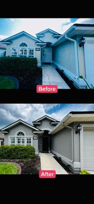 Exterior Stucco & Hardie Painting in St. Augustine FL 32092