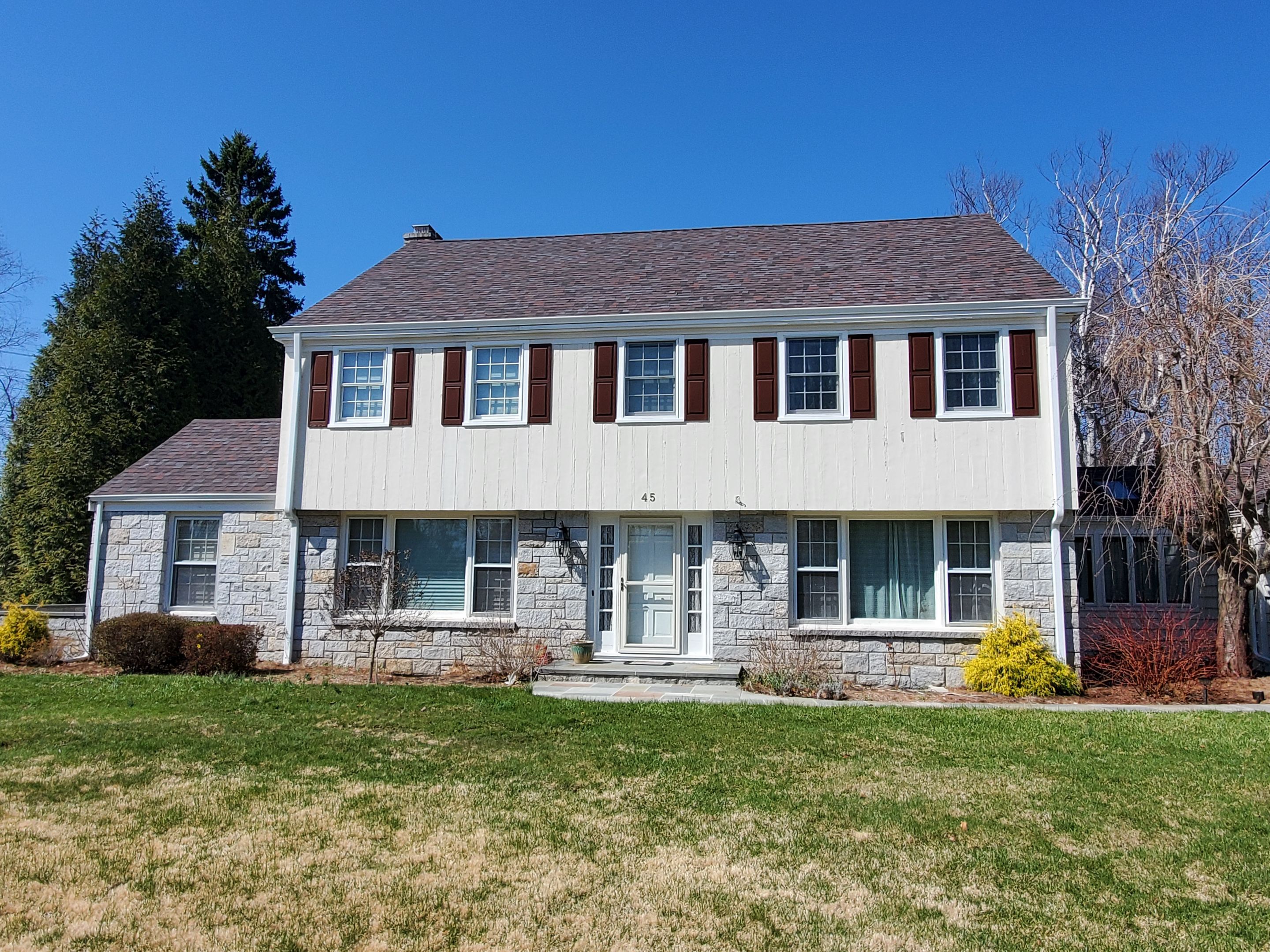 Siding Installation using Hardie Plank Artic white by A Plus Exterior