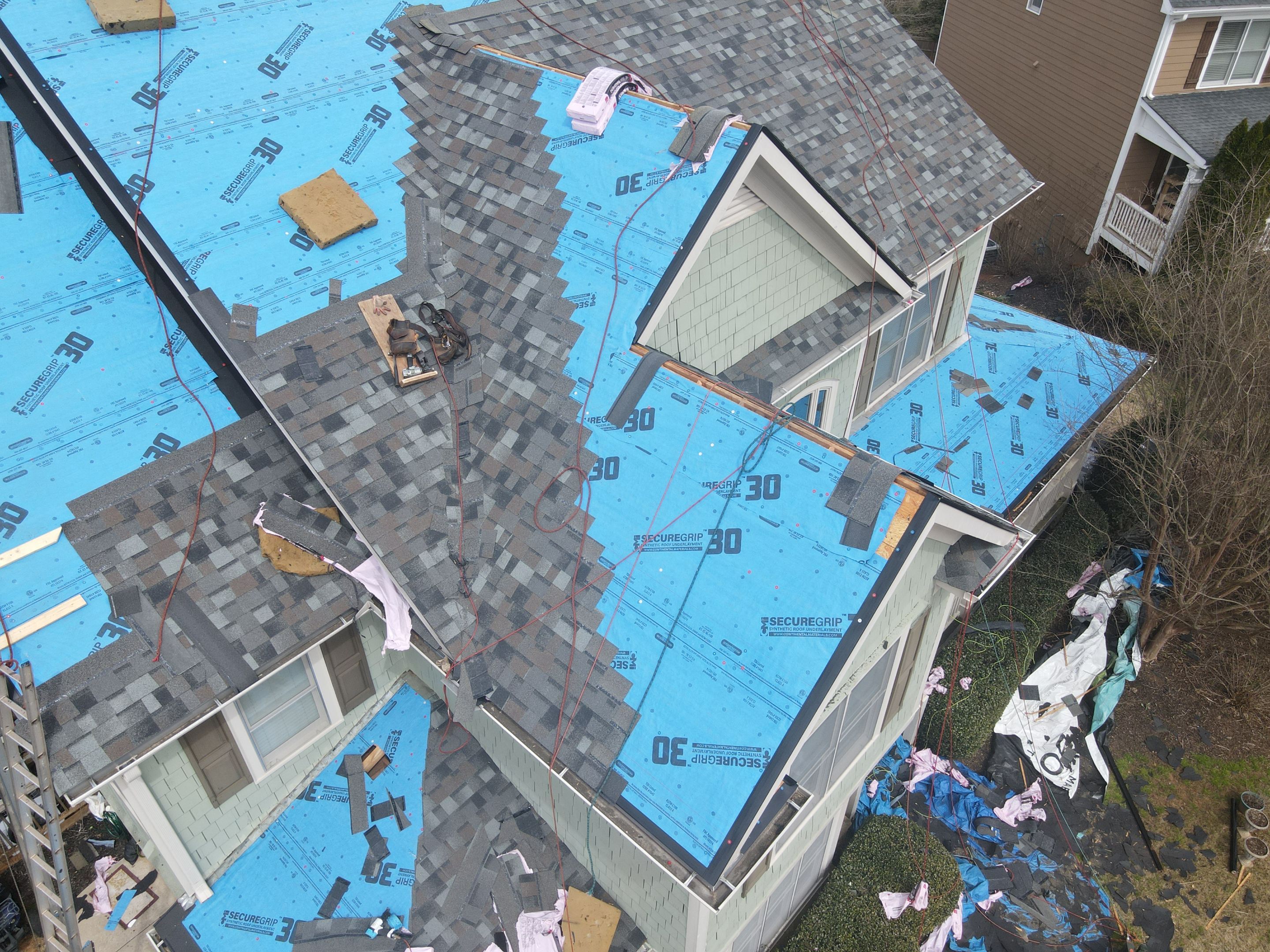 Commercial Roofing Installation using Owens Corning by Inspector Roofing and Restoration