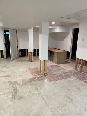 First response - basement flood