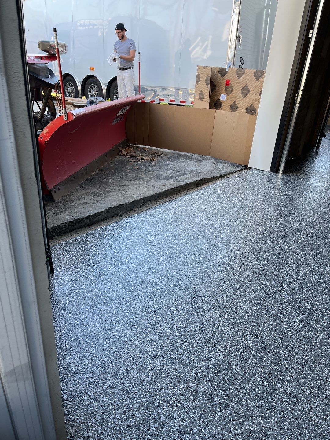 Garage in Penntek Smoke by Spectrum Painting, LLC