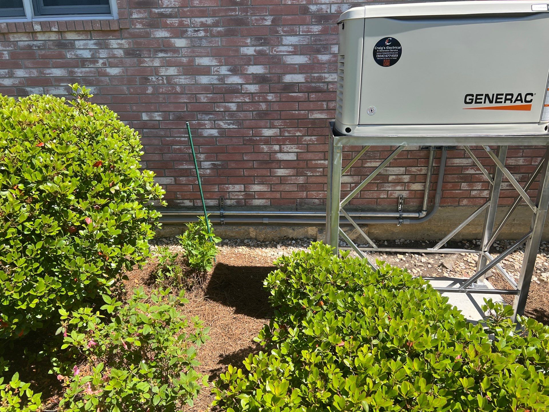 Generac Standby Generator  by Craig's Electrical & Generator Service