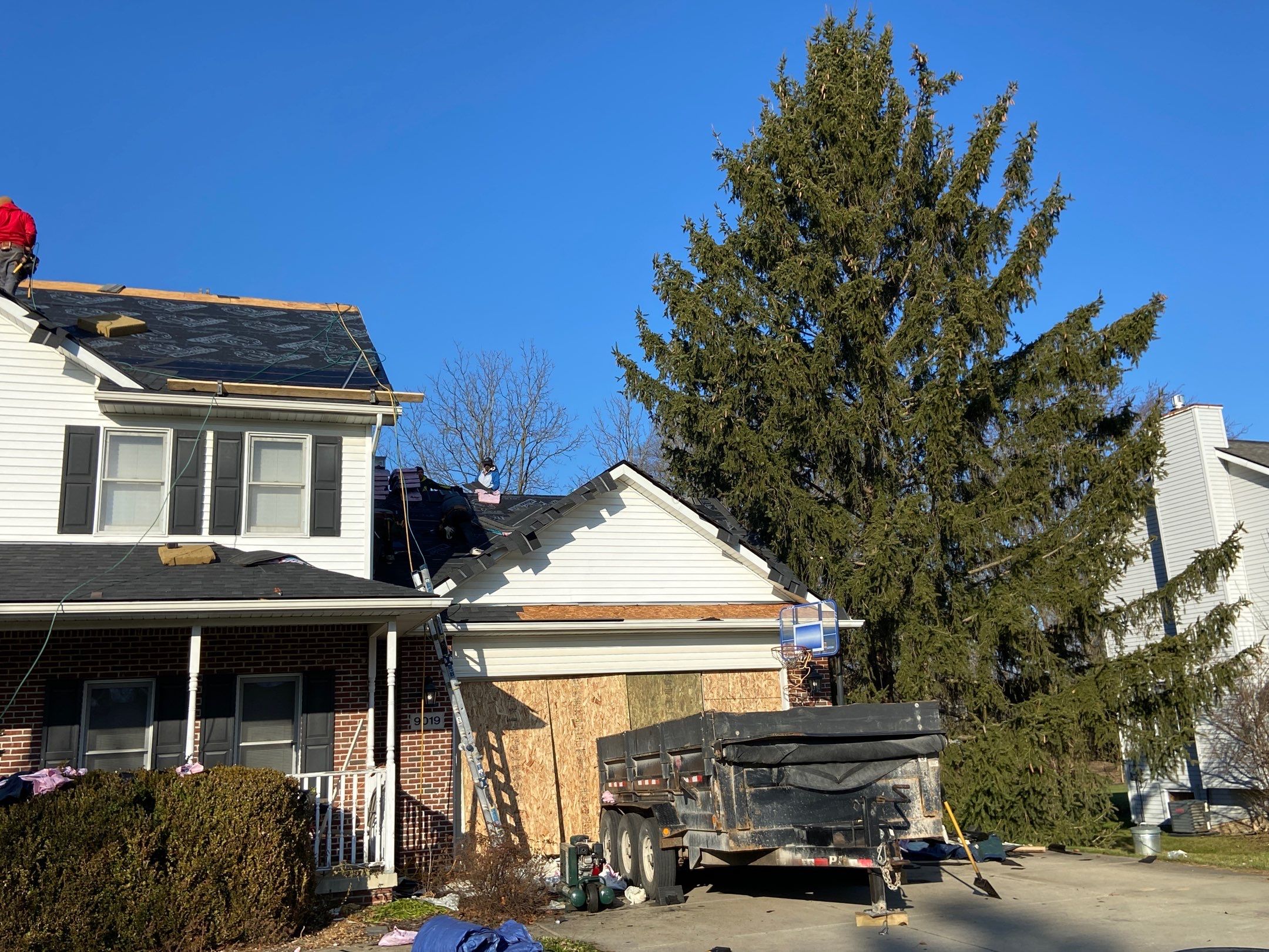 Roof Replacement using Owens Corning by 180 Contractors