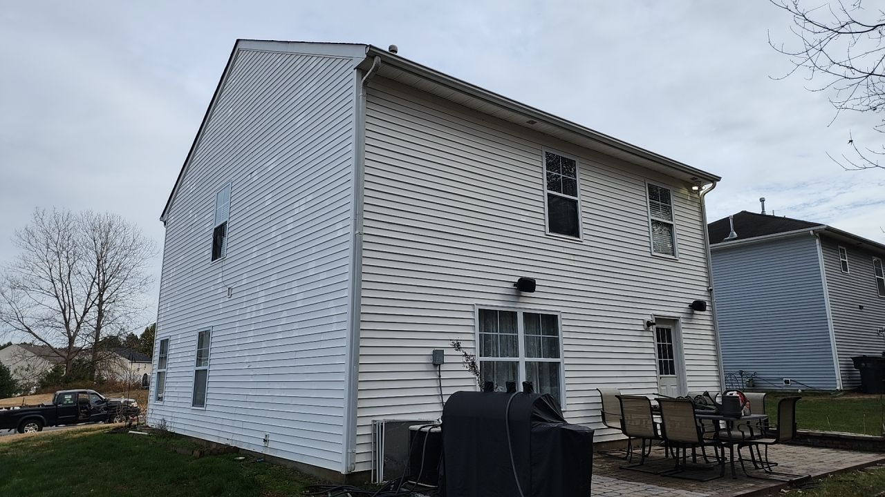House Wash using cleaner by Power Wash Masters LLC