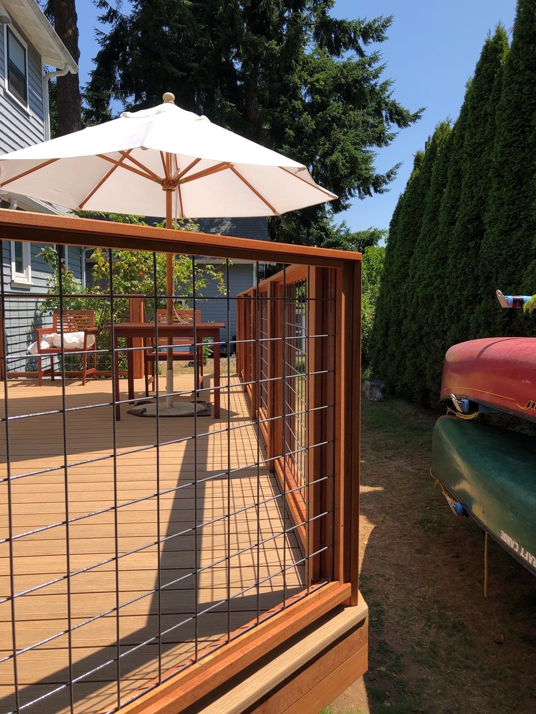 Northgate Wrap around by Alki deck builders 