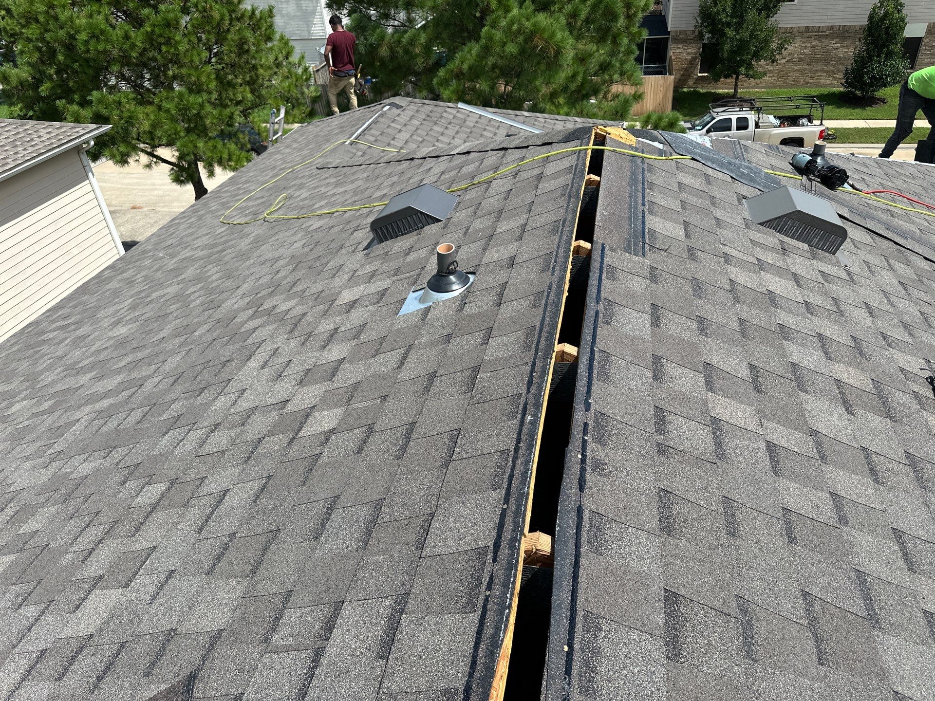 Project in Katy by Motion Roofing
