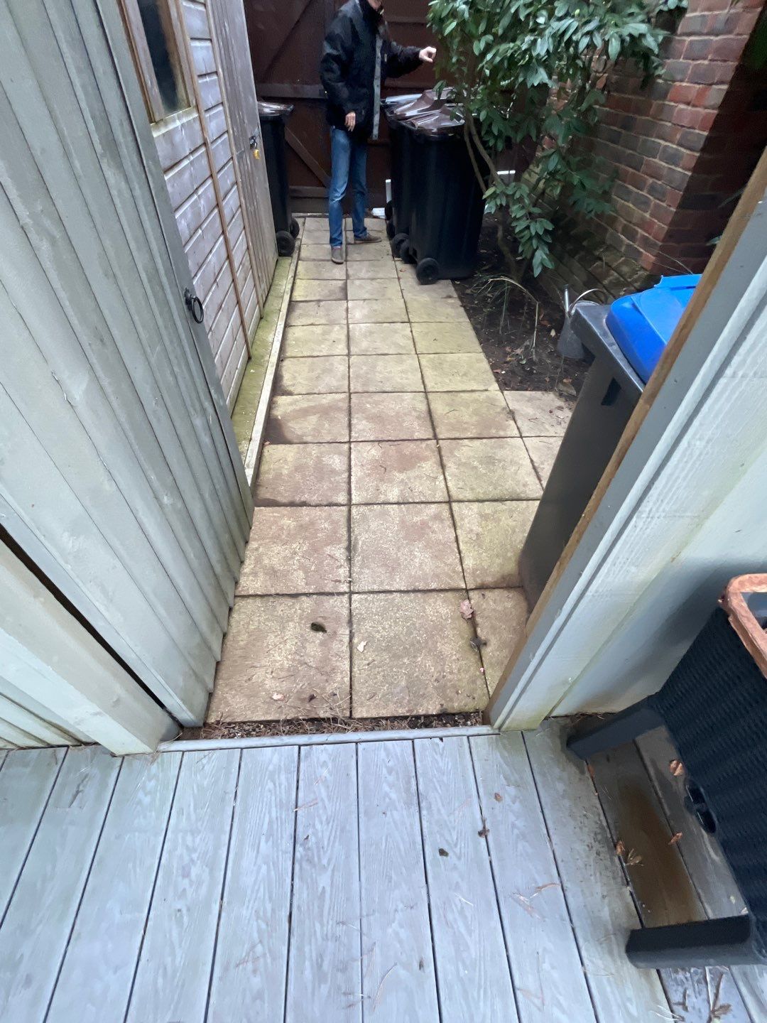 Roof - Driveway - Patio Clean using 18inch Whirlaway FSC by Ges Exterior Cleaning ltd