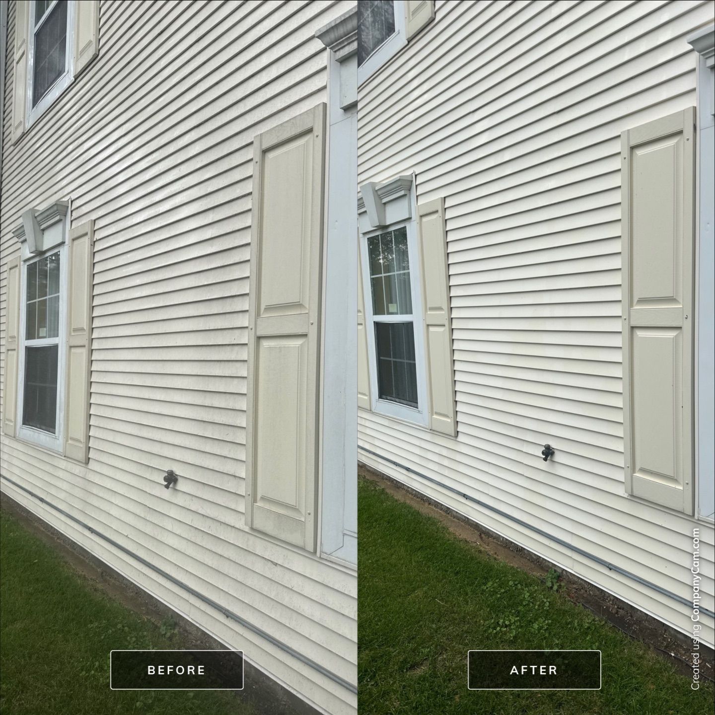 Extended Stay America West Dundee Building Wash by Simmons Power & Soft Washing