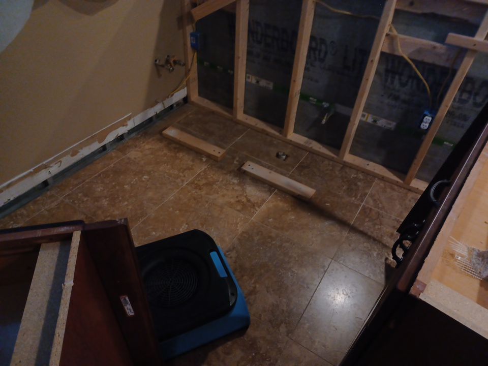 Project in Waterford Twp by EzDry Water Mitigation & Property Restoration