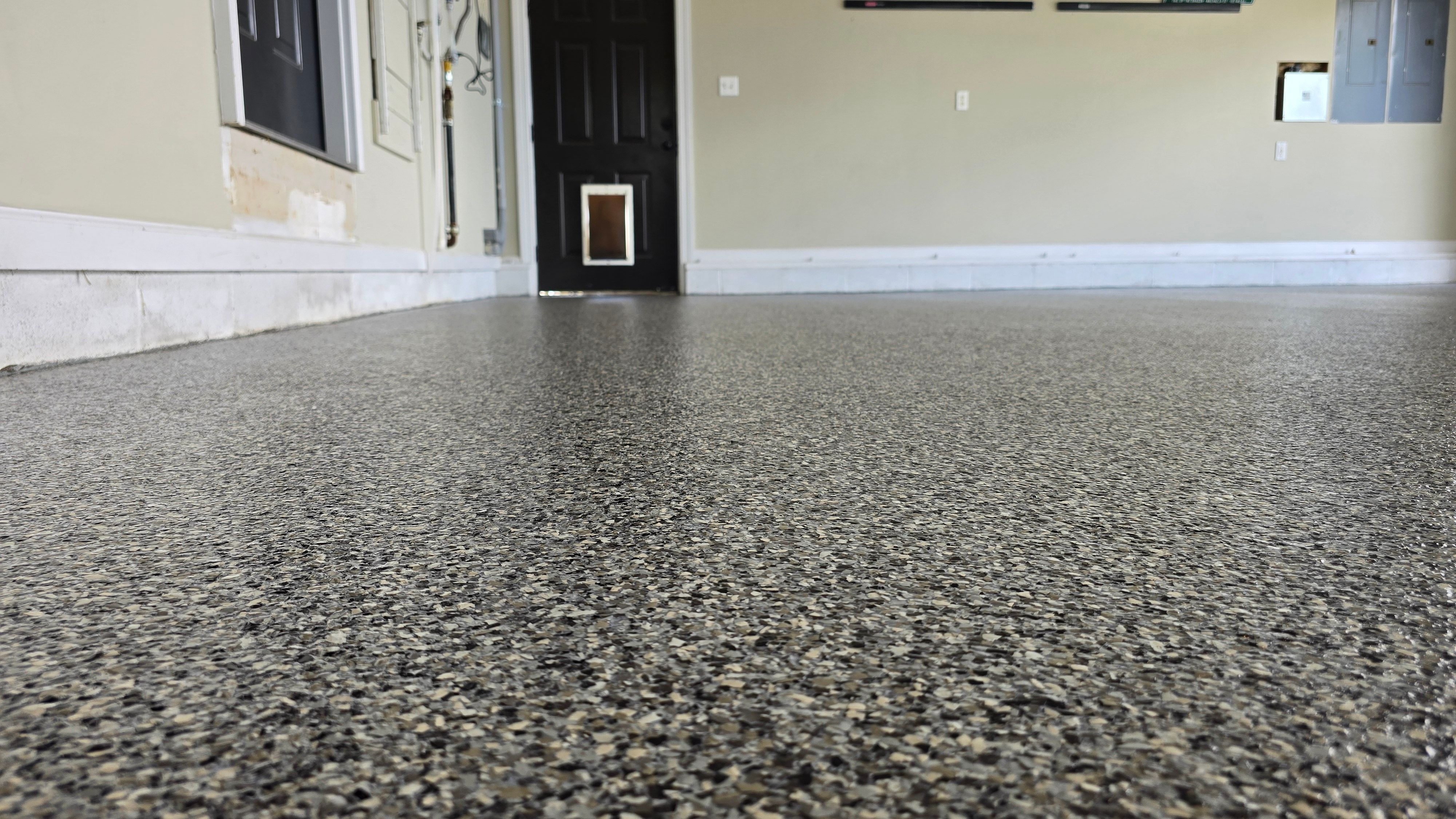 Two garages completed using Hog and Morel  by Elite Floor Solutions