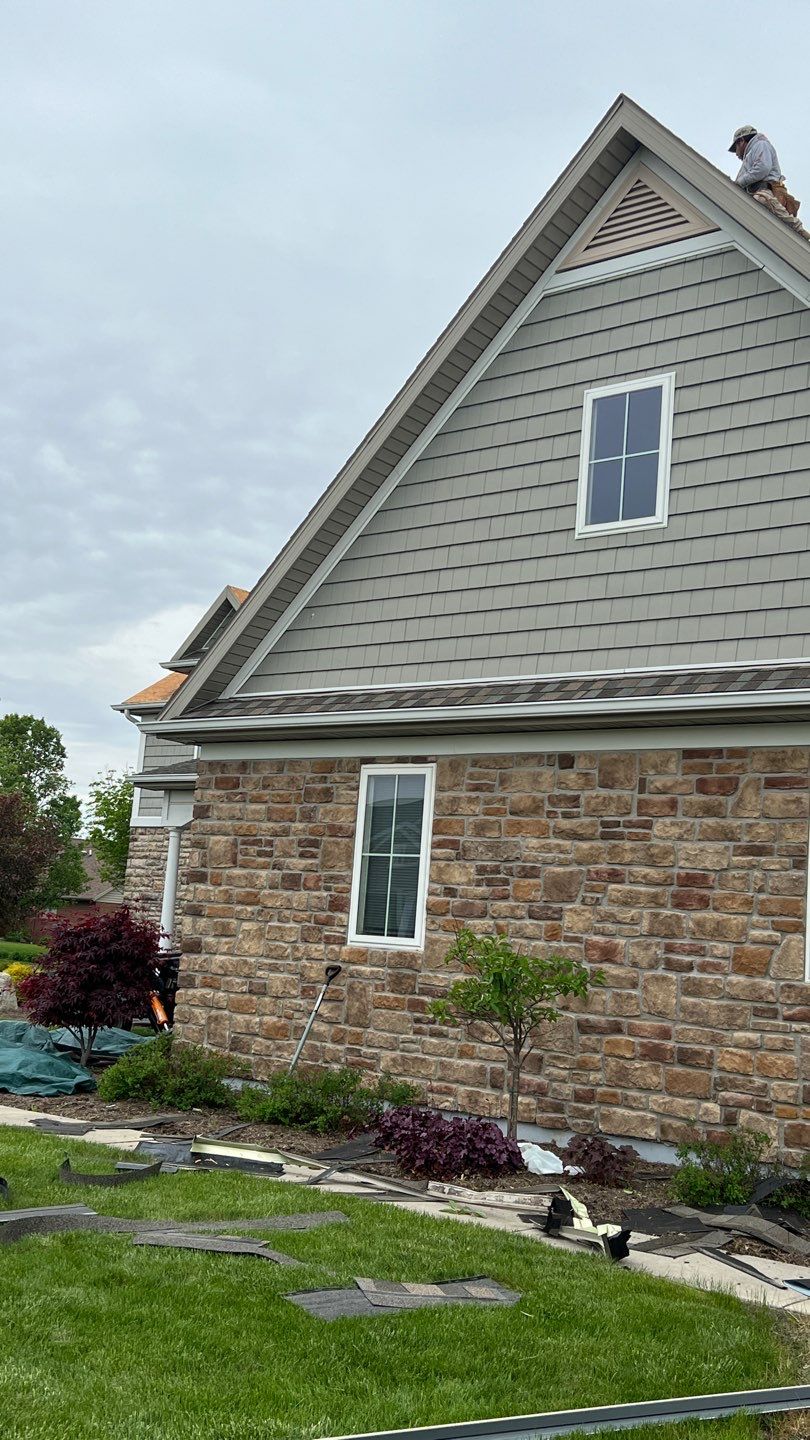 Residential Roofing Installation using GAF Timberline HDZ Cedar Falls by Nitro Roofing and Construction