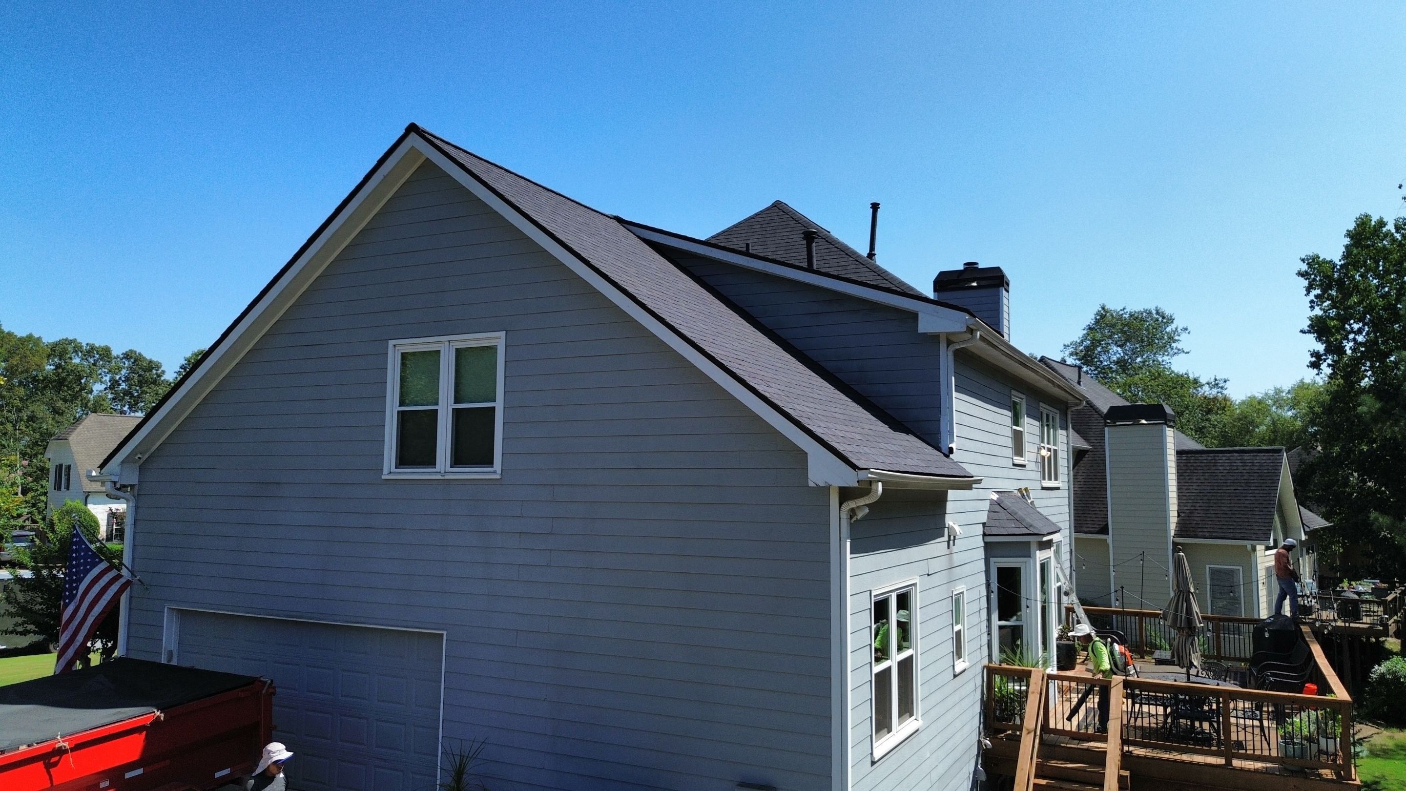 Cumming, GA Roof Replacement CertainTeed Landmark Charcoal Black by Reset Roofing