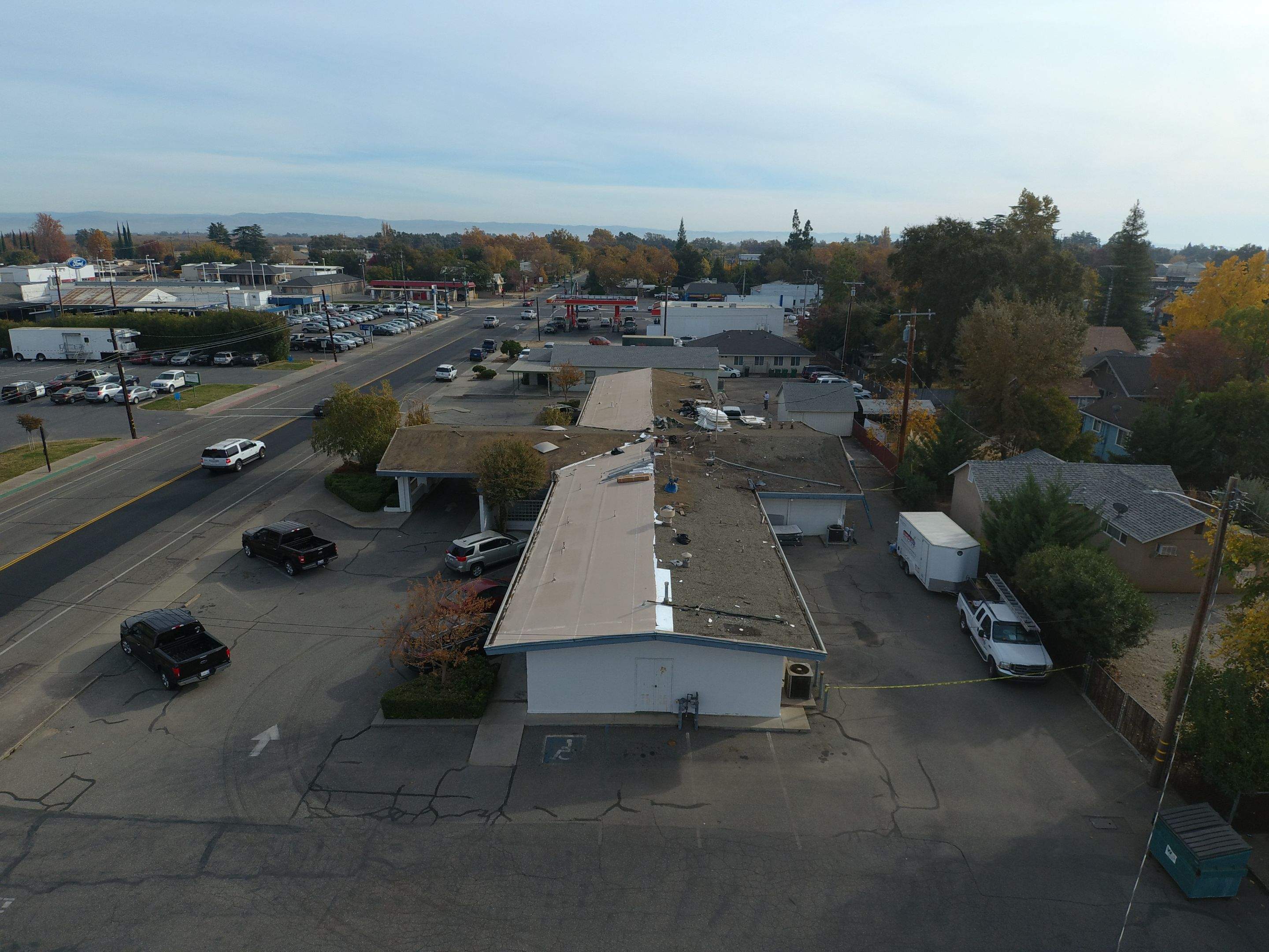 Spray foam and coatings using Conklin Benchmark/PUMA XL coatings and spray foam by Straight Edge Roofing Inc