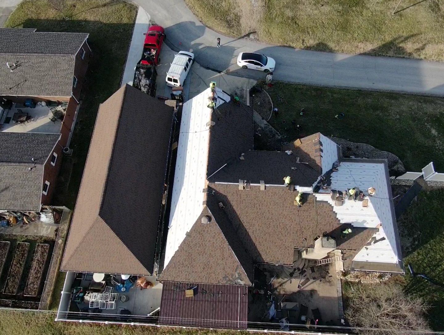 Residential Roofing Installation using Performance Shingles by Mr. Roofer