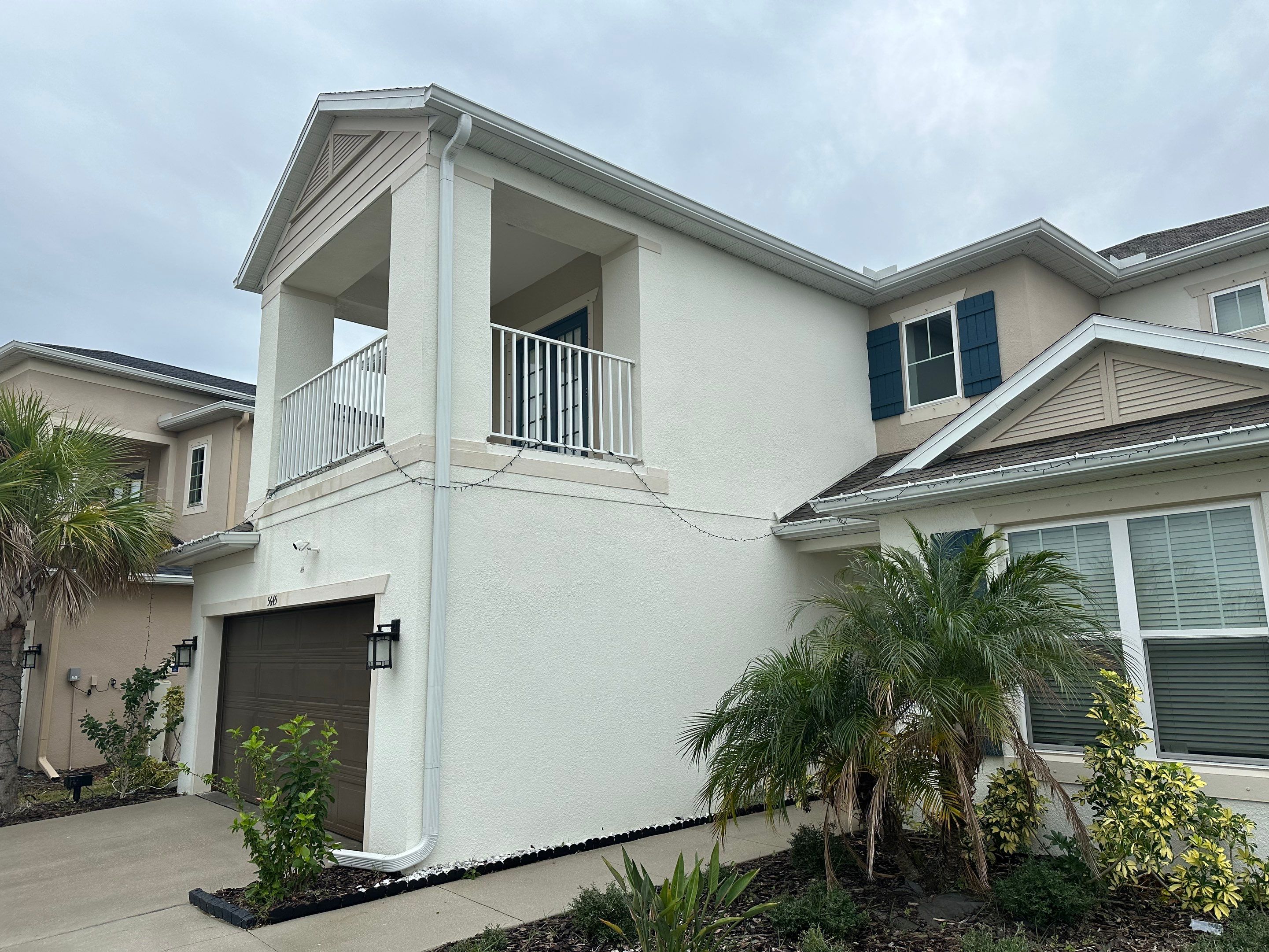 Complete House Wash and Exterior Surface Cleaning in Artisan Lakes Community, Palmetto, FL by Sunshine AquaWash