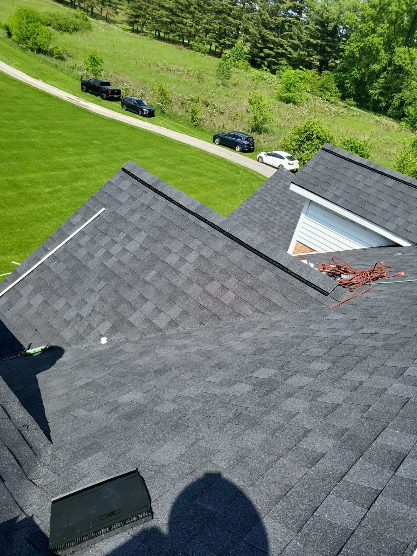 Atlas Pinnacle, Color, Black Shadow, Drip Edge, Color, Black by Eagle Eye Roofing