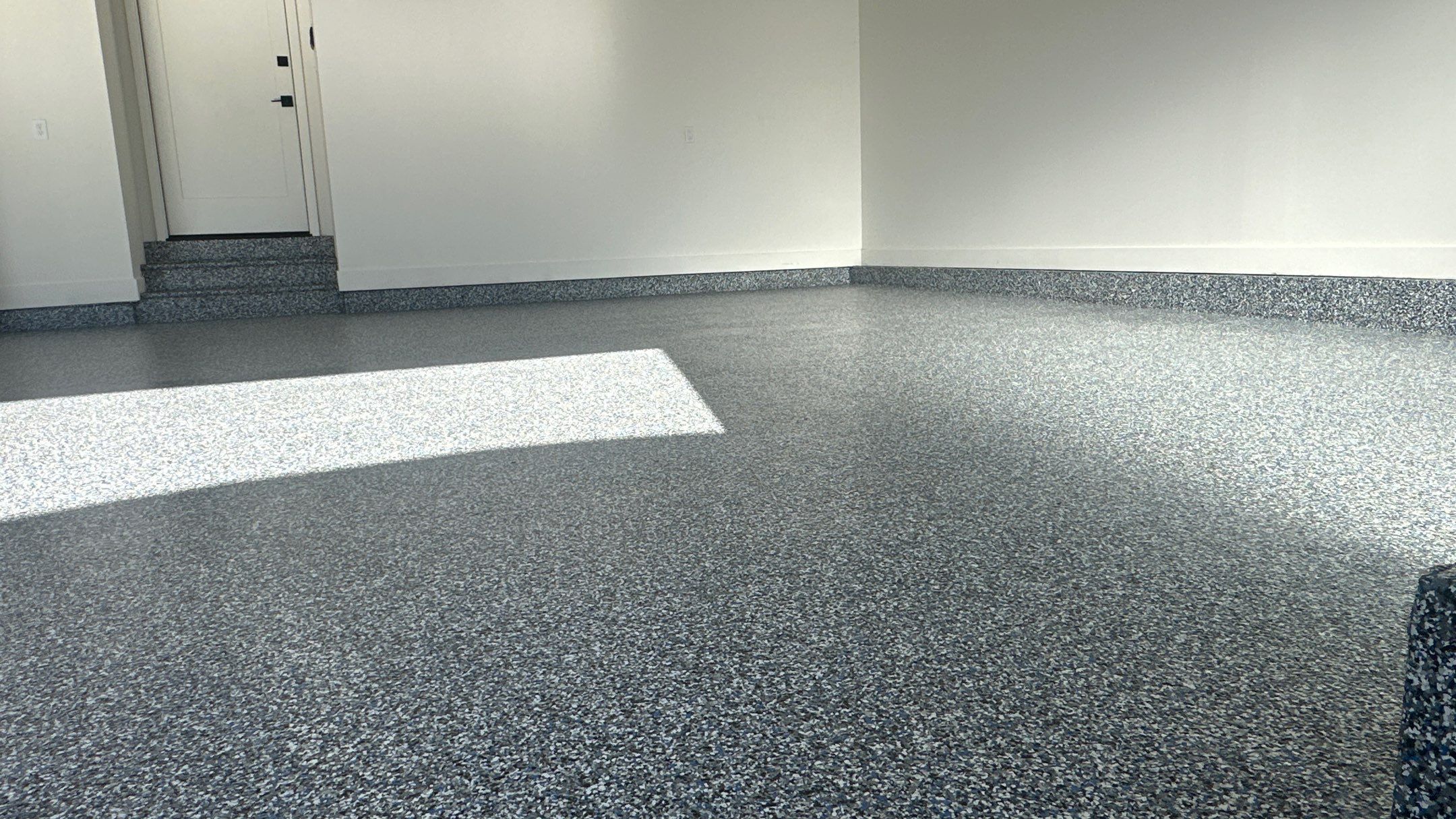 Jim J got this beautiful new Banner Blue garage floor by Banner Garage