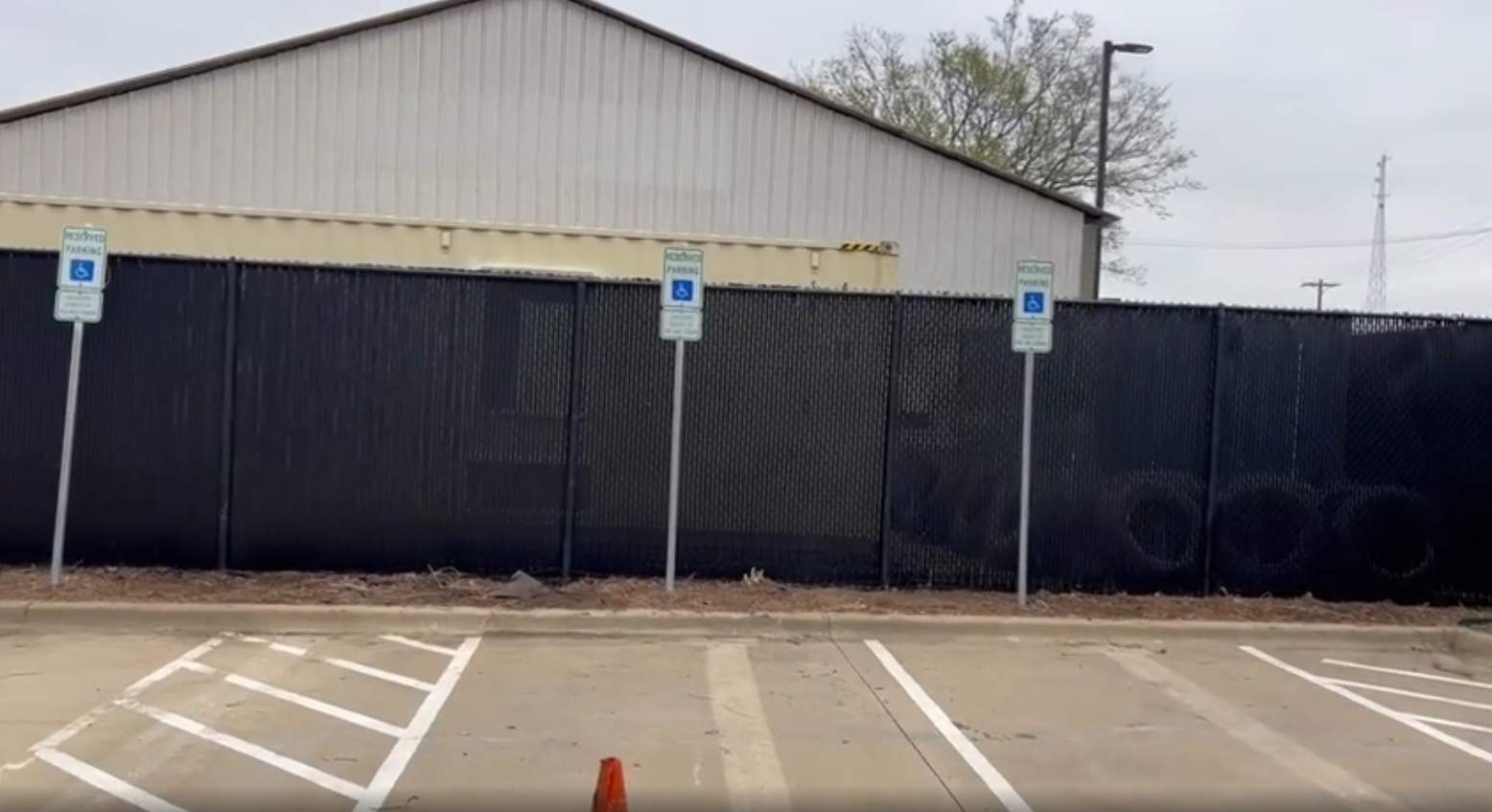 Chain link Privacy Slats by 3:16 Roofing and Construction