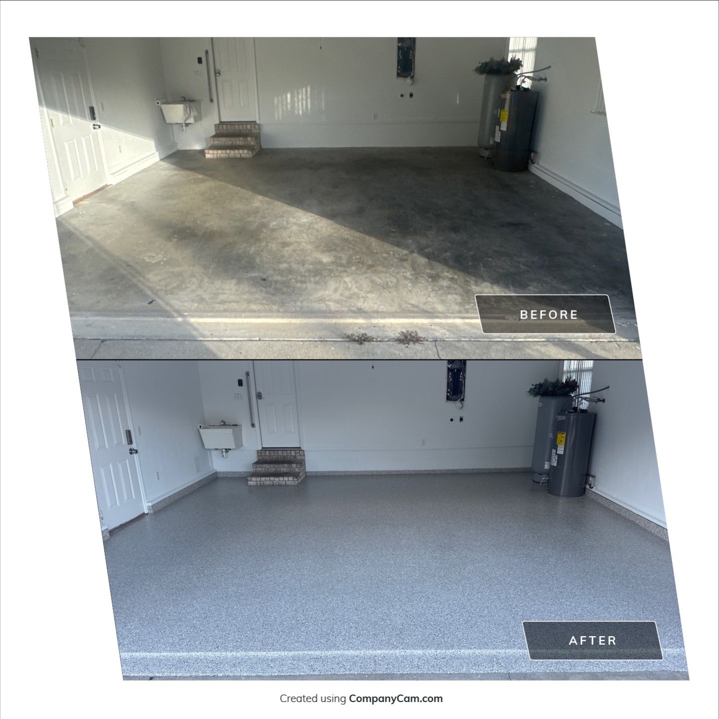 Garage Project in Lake City, FL in Mount Everest by Cross Creek Concrete Coatings