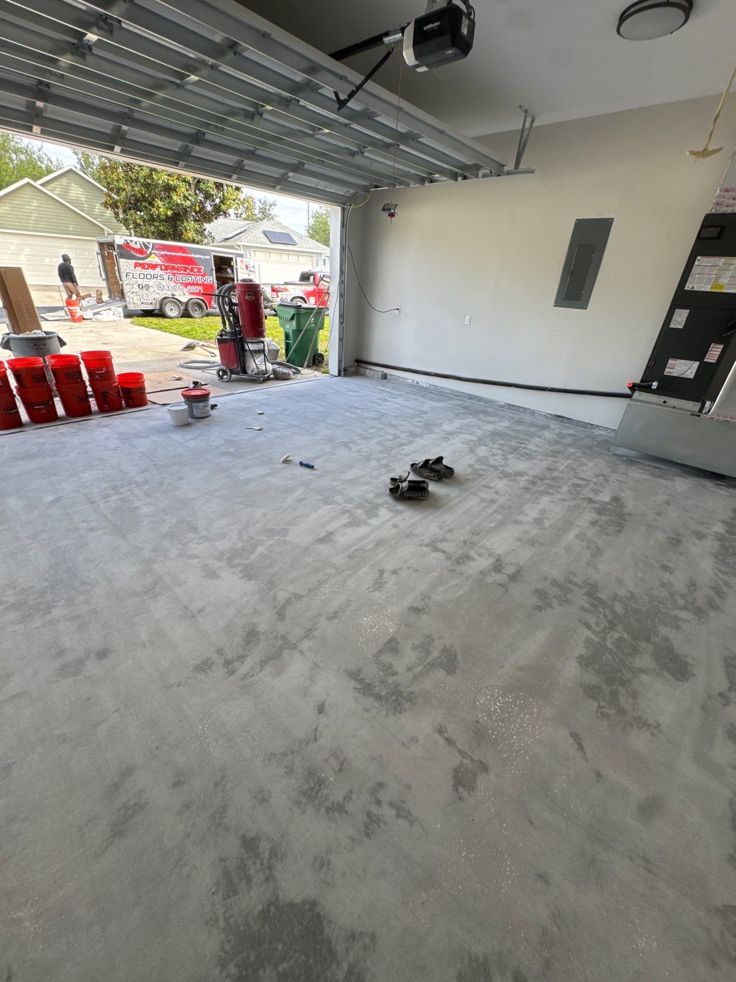 Zephyrhills Garage Floor Coating by Performance Floors & Coating