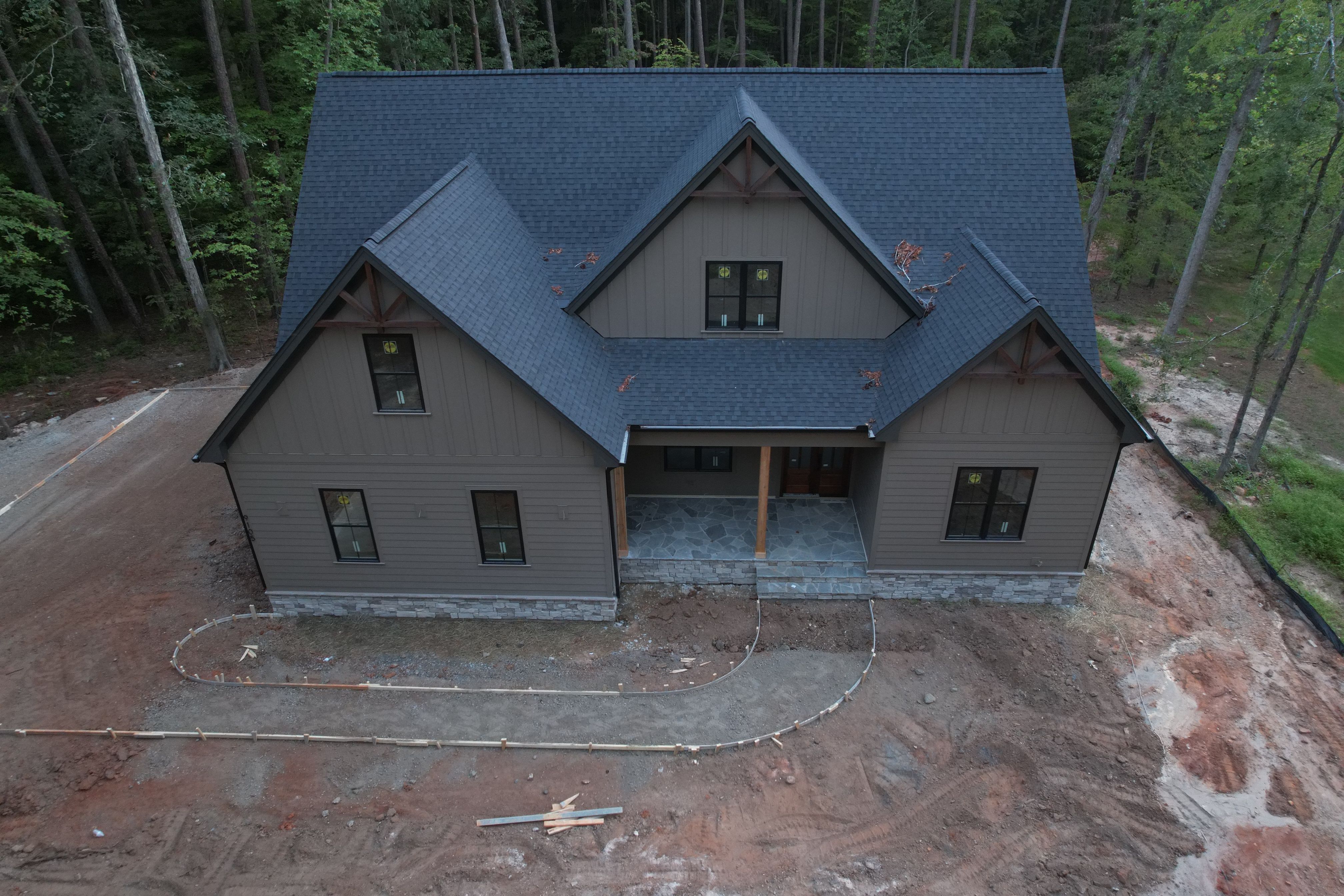 Old Creedmoor Landscaping by Paragon Contracting