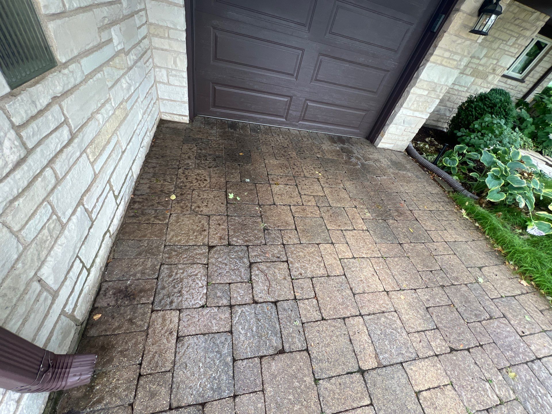 Brick paver clean, sand and seal.  using Surebond SB-1300 by Northern Power Washing LLC.
