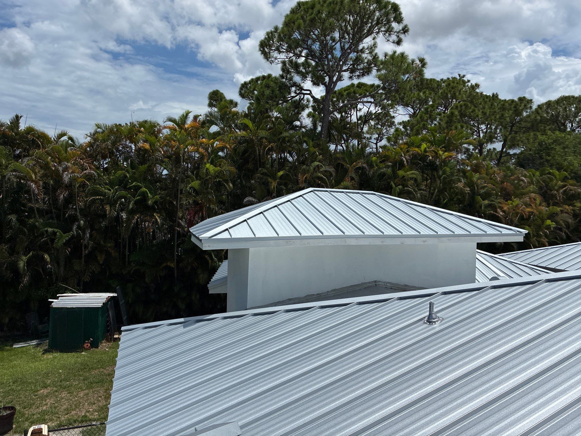 24ga 1.5" Mechanical Seam Mill Finish by Total Roofing System The Metal Roof Experts