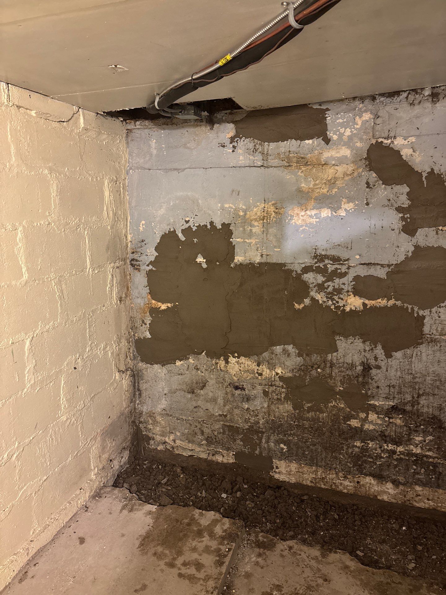 Retrofitting Drainage Board for Rachel by Waterproofing Northeast