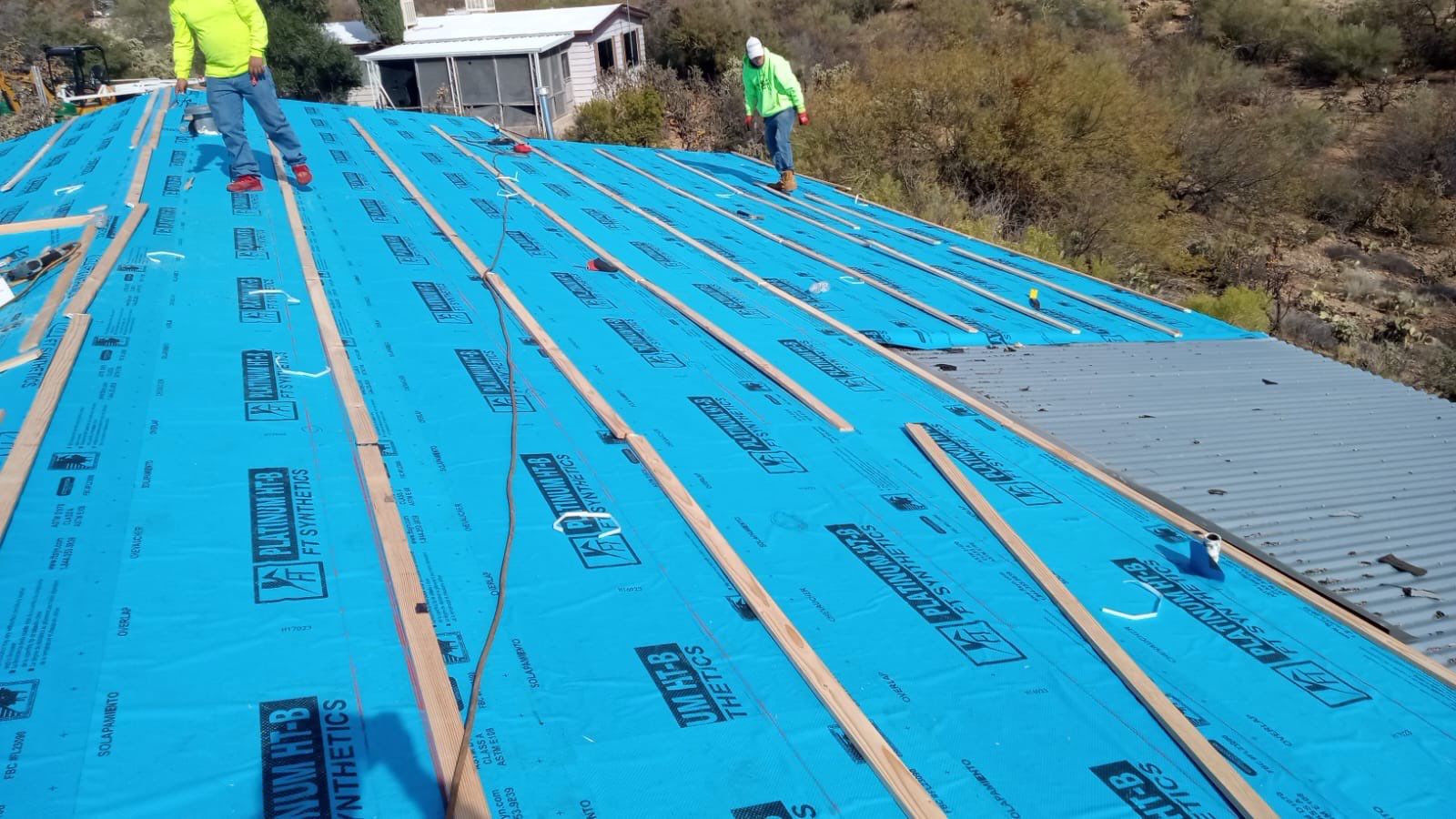Polar White Exposed Fastener by Reimagine Roofing