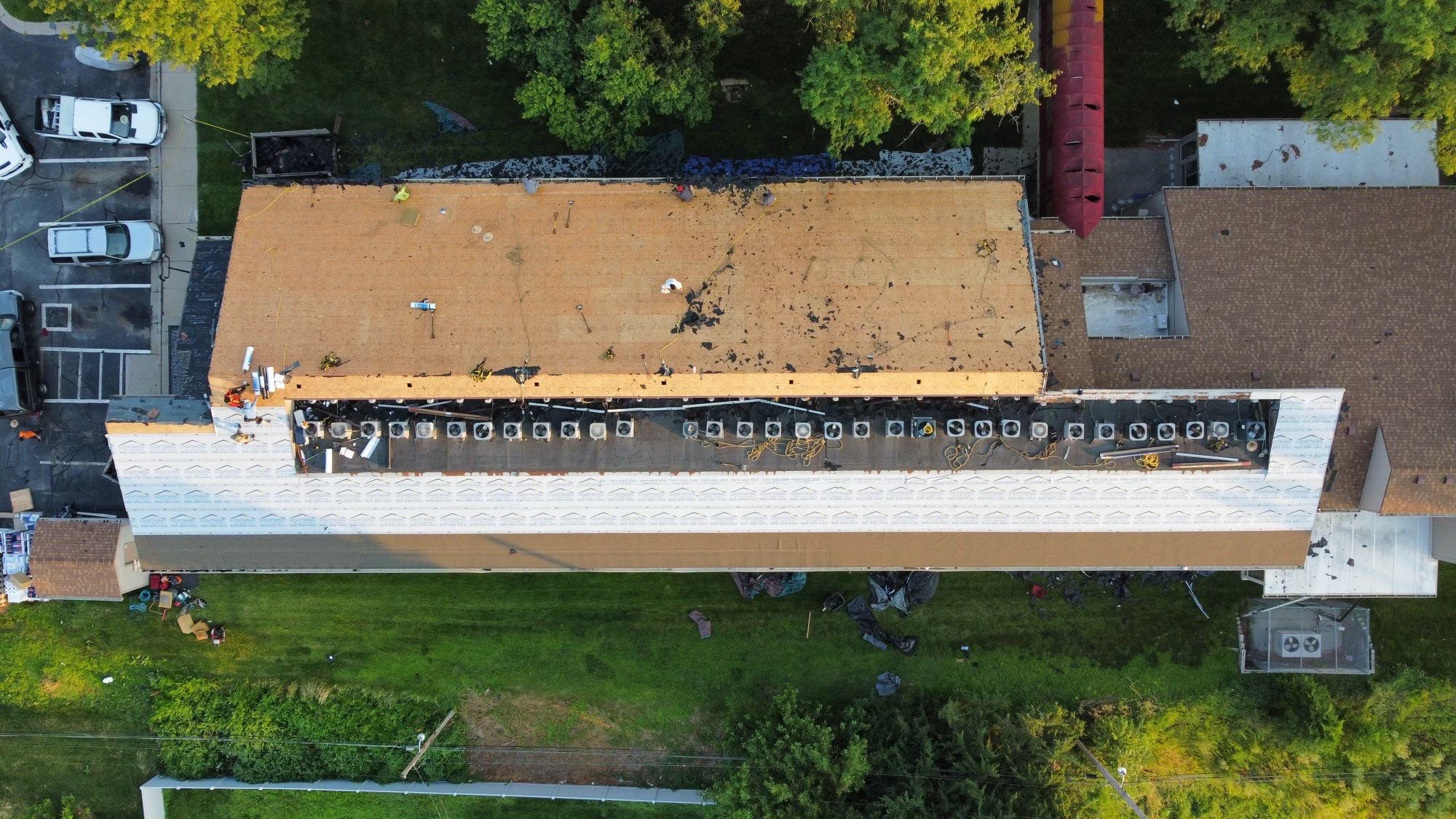 Lightning Commercial Restoration using Tamko Titan by Lightning Exteriors