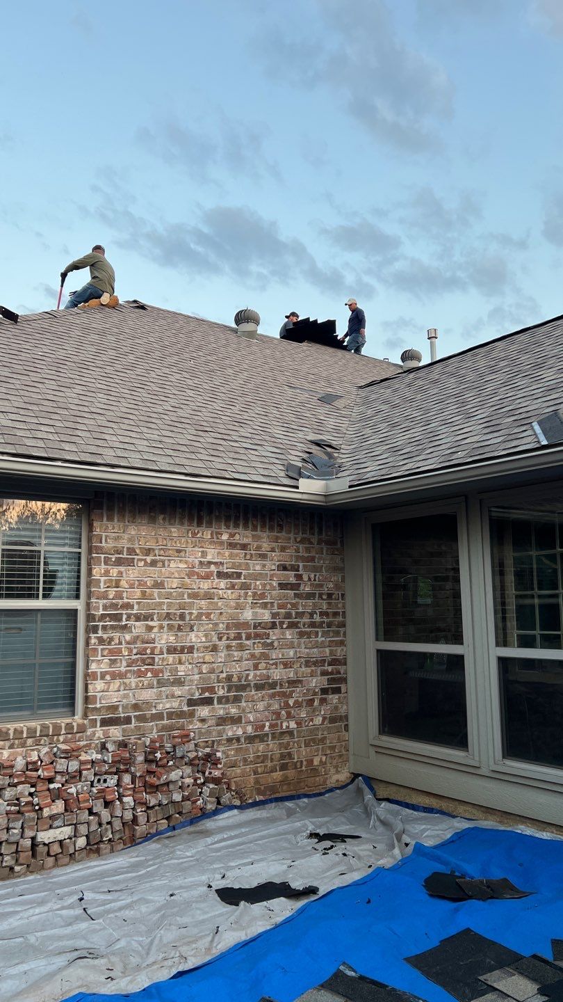 Residential Roofing Installation using GAF Natural Shadow  by A & H Roofing and Contracting