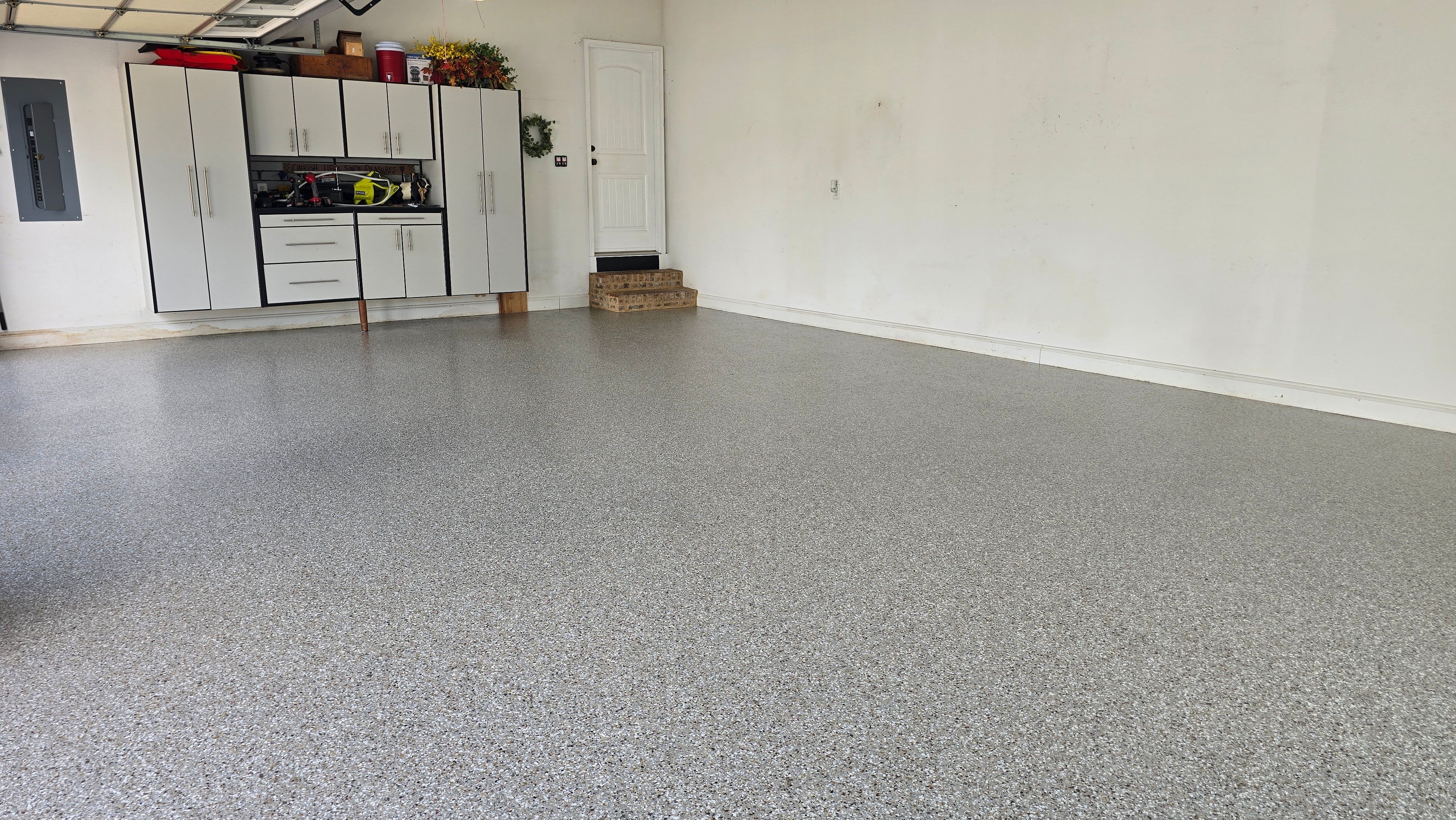 Garage Using Creekbed by Elite Floor Solutions