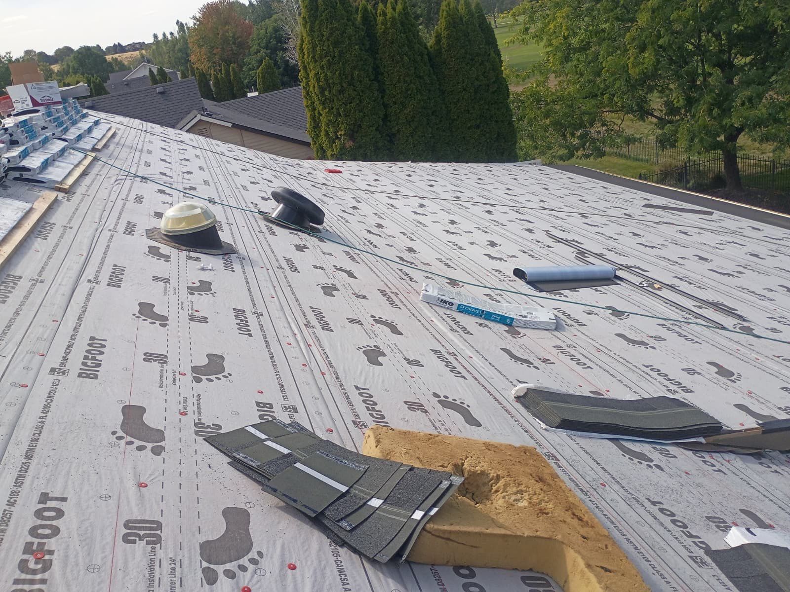 Residential Architectural Shingle Roof Replacement in Boise Idaho by Olive Roofing
