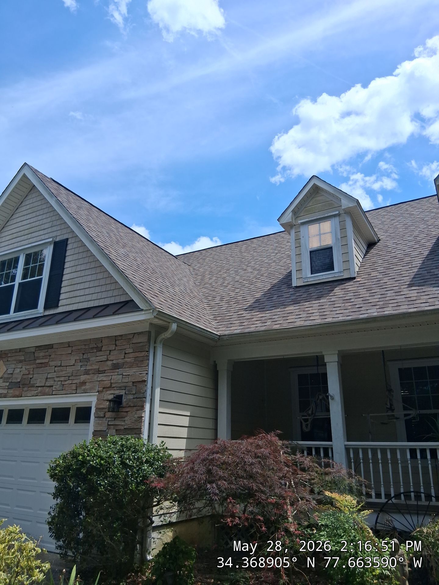 Hampstead FORTIFIED Roof Replacement with Skylight Upgrades by RGR Construction and Roofing, LLC