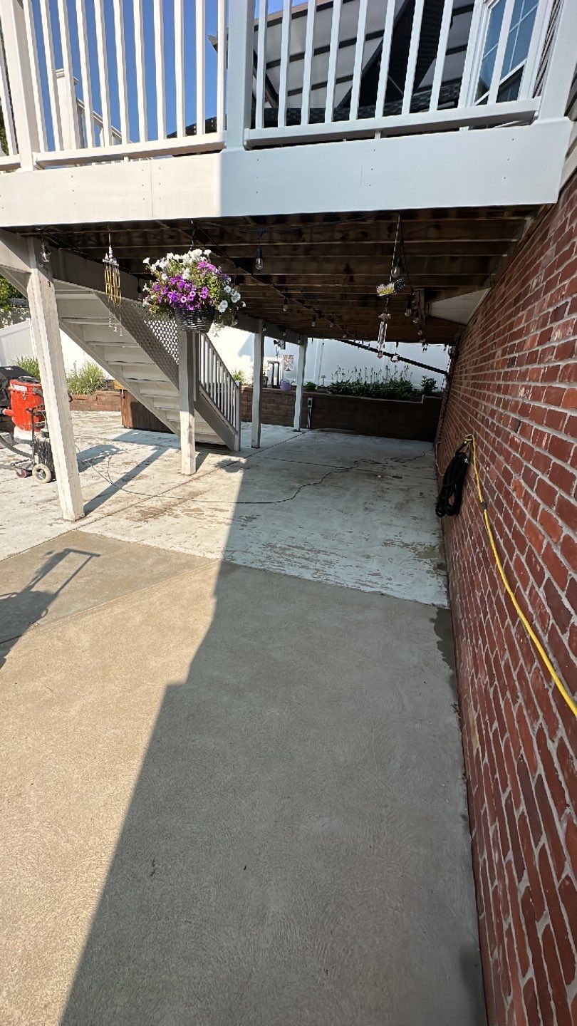 Large Patio Project in Imperial by Floors in a Day, Inc