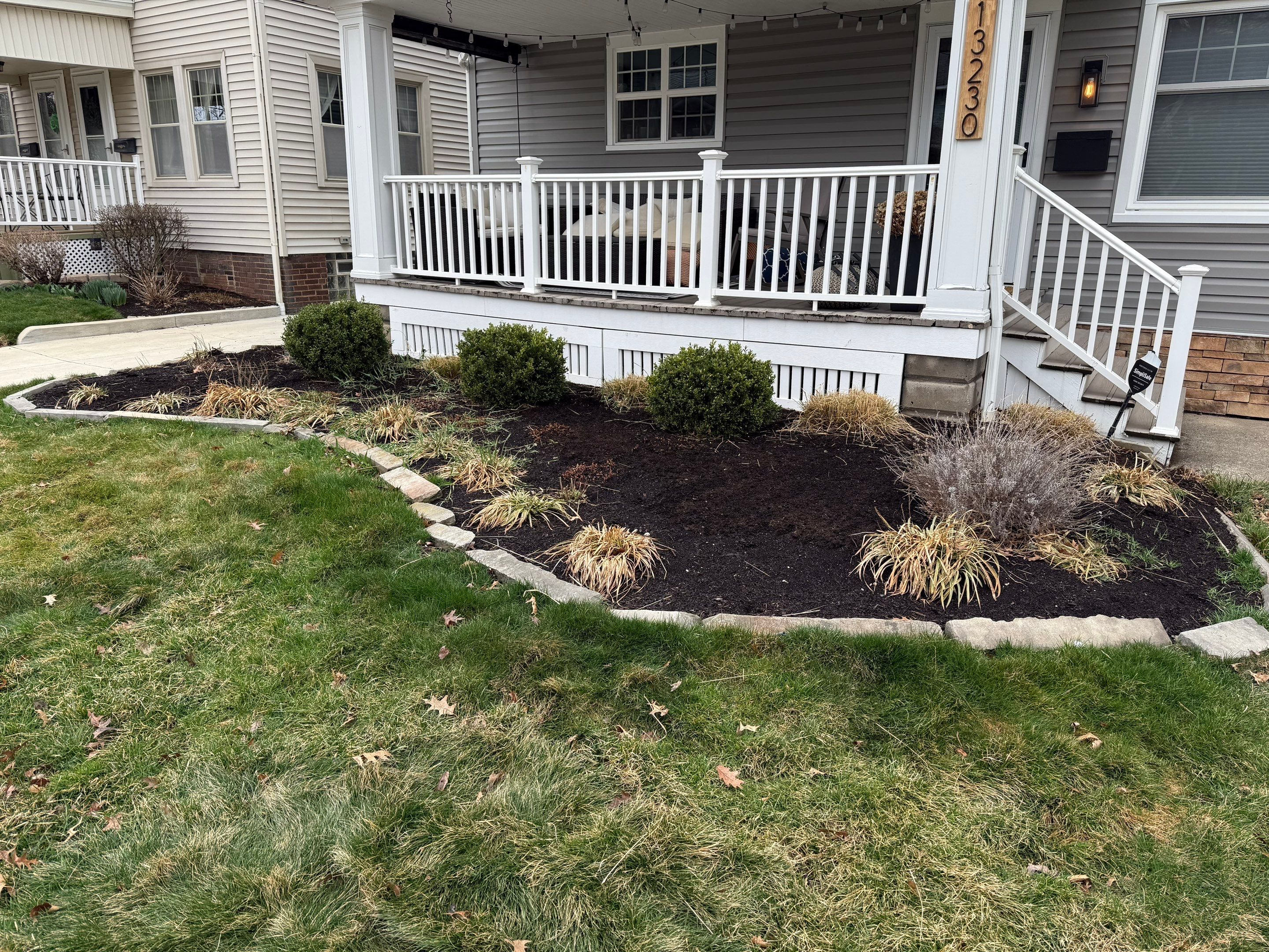 Colorful Cottage Install by Elm Rose Gardens