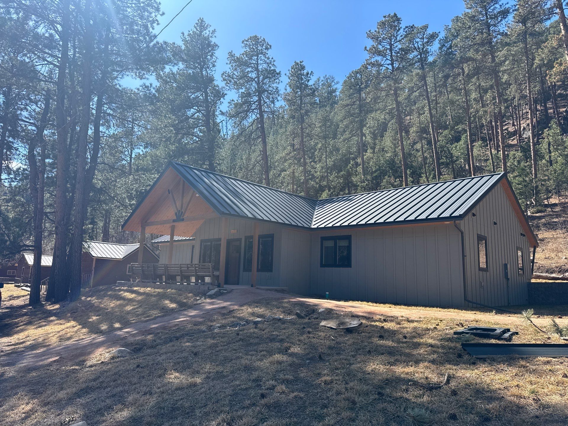 Residential Roofing Installation using Steel Roofing by Weather-Tite Exteriors LLC