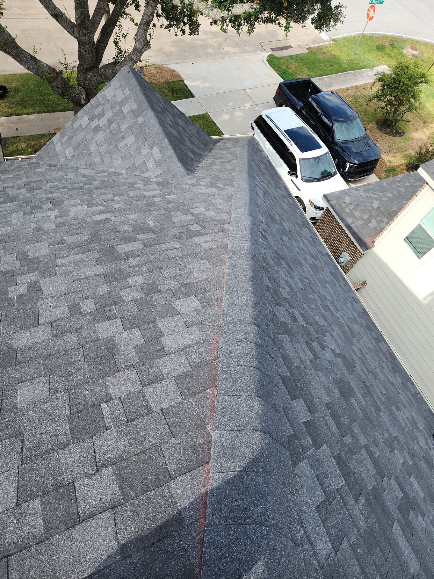 Residential Roofing Installation using Owen's Corning Duration (Lifetime) Shingles by Roof Repair Company