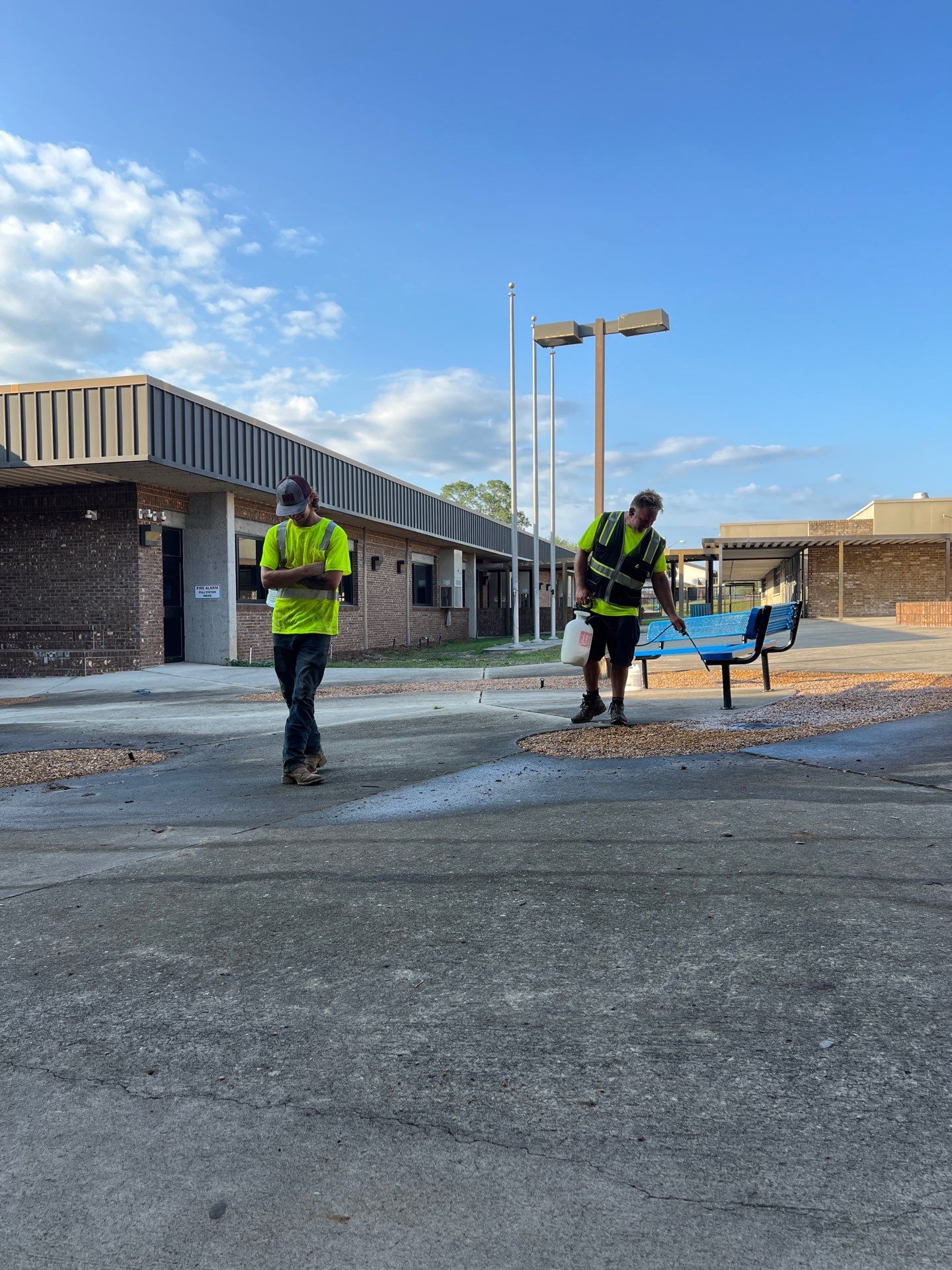 Landscape Install | Keystone Heights HS by ProGreen Services