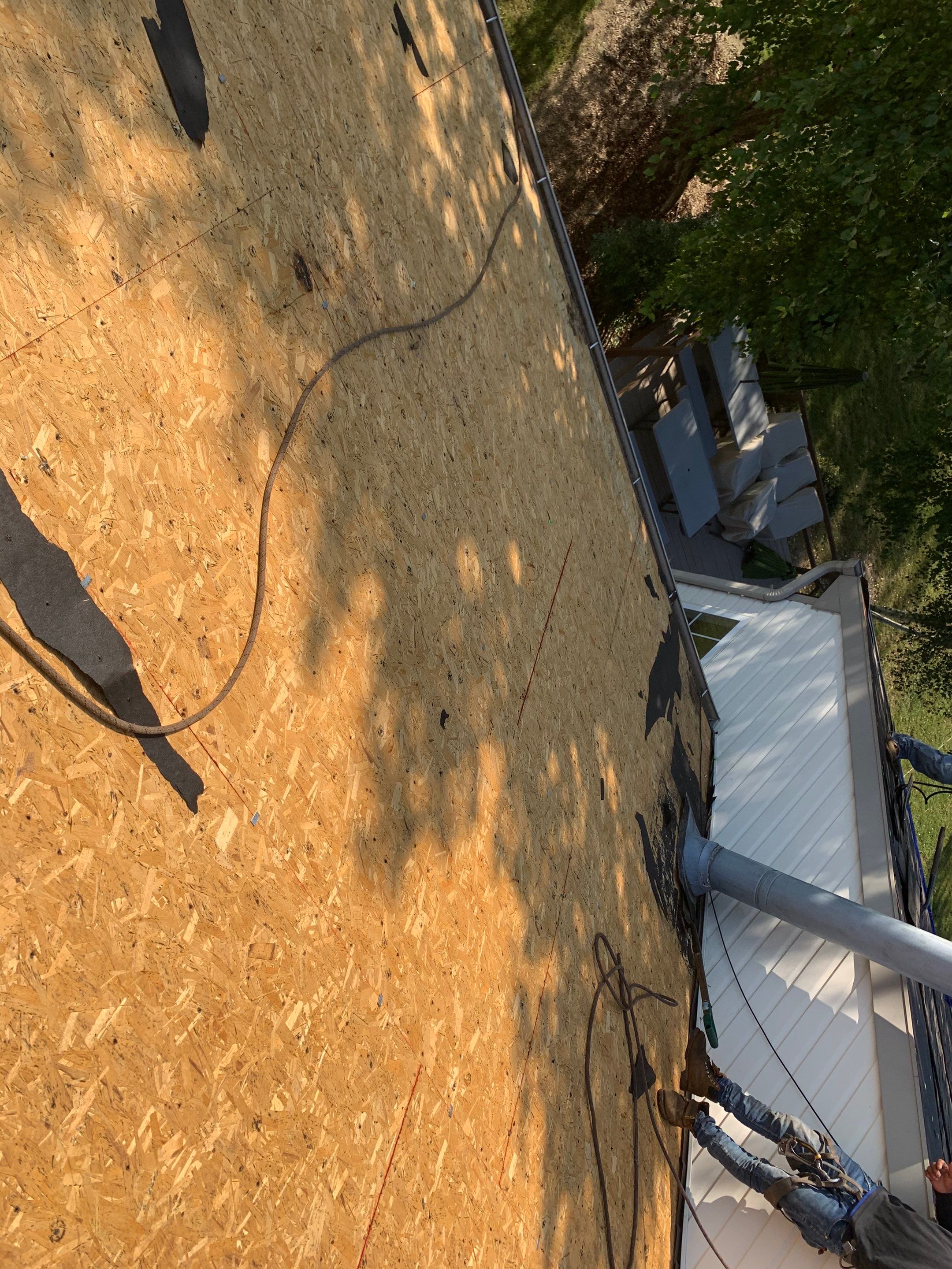 Residential Roofing Installation using Atlas Pinnacle Pristine Heather Blend by Frederick Roof Repair