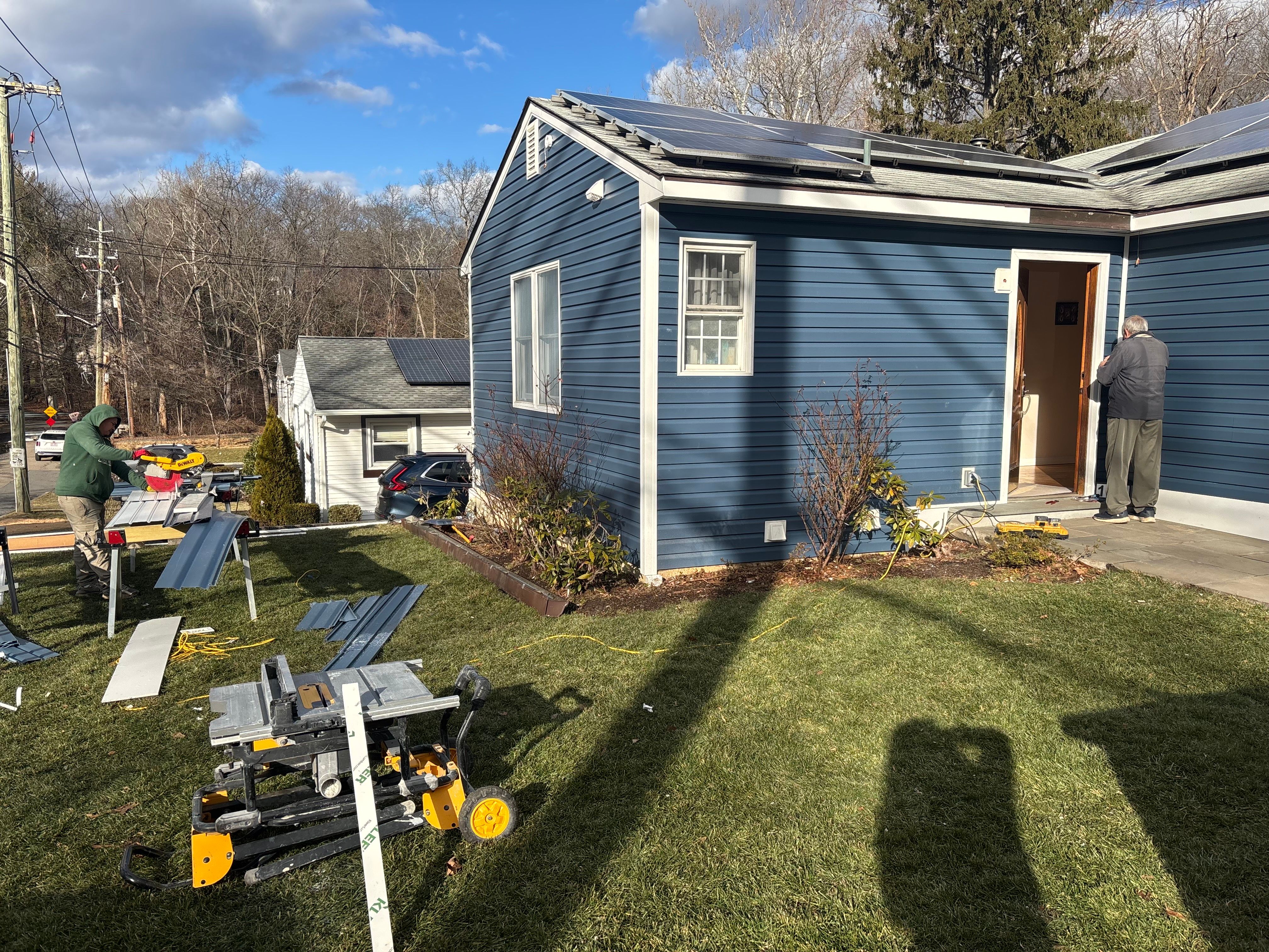 Full House Vinyl Siding Remodel, Mamaroneck, NY by Ideal Siding 