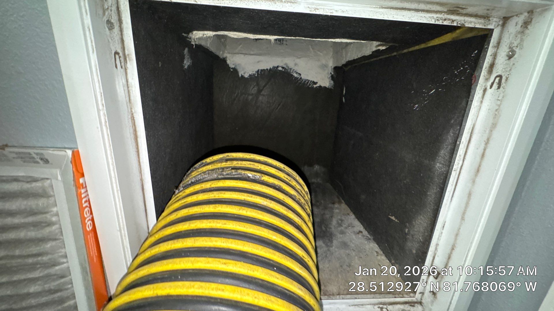 Air Duct and Dryer Vent Cleaning Encapsulation in Clermont by Hygienic Air, Inc